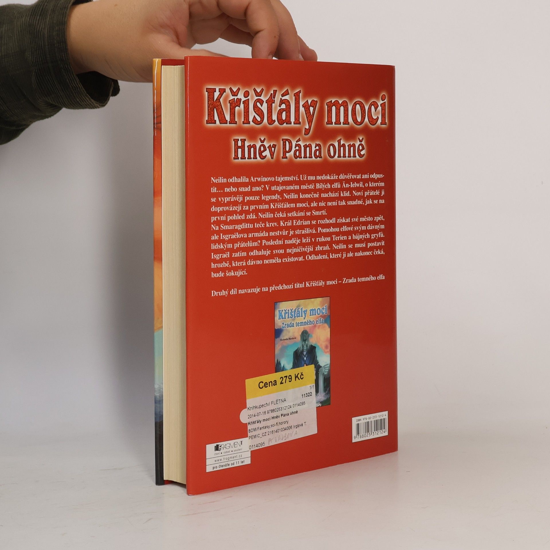 Michaela Burdová Křišťály moci. Hněv Pána ohně
