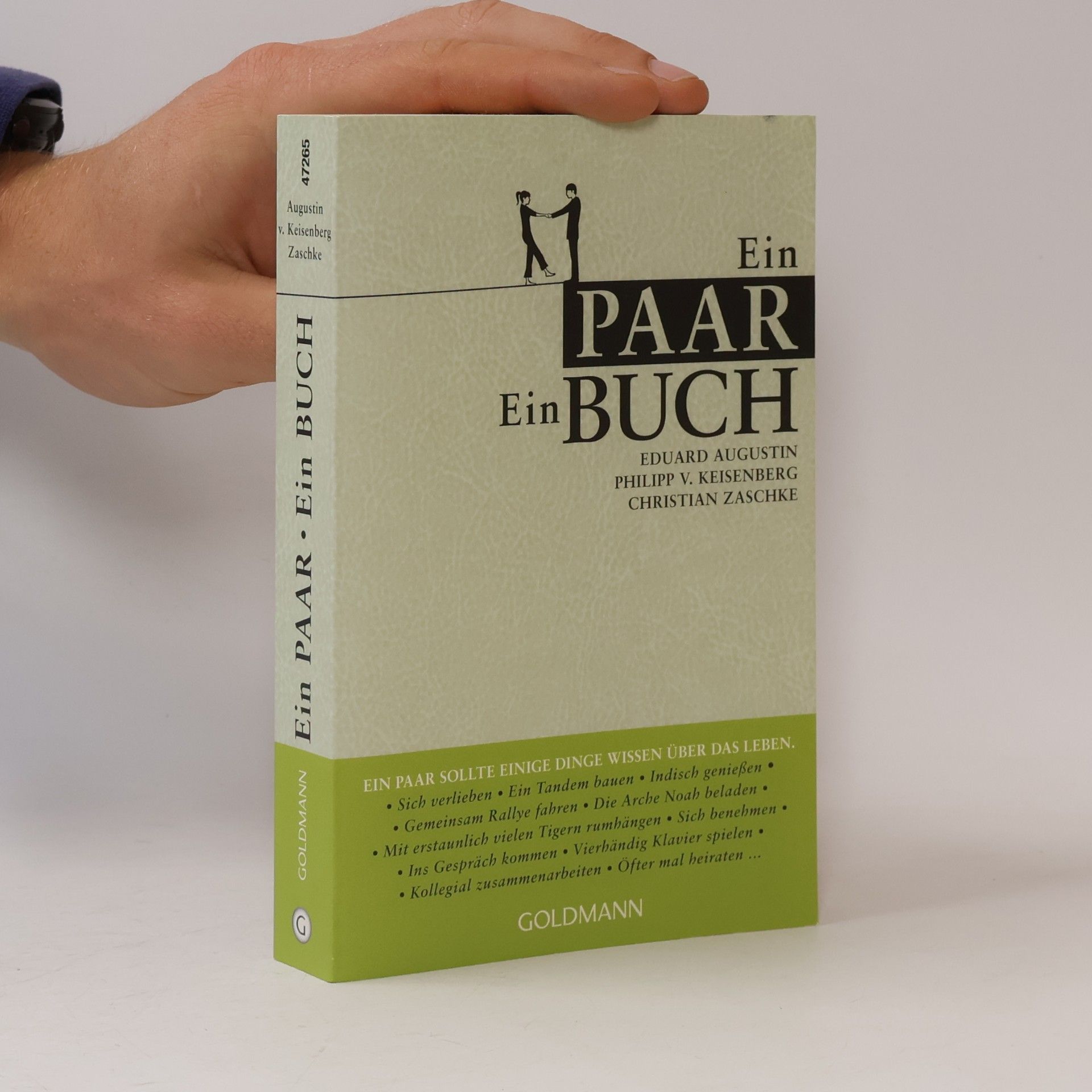 Eduard Augustin Ein Paar - ein Buch