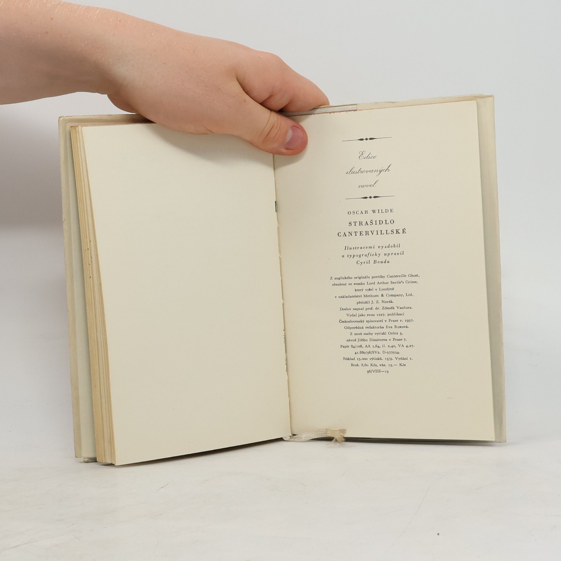 Oscar Wilde Strašidlo Cantervillské