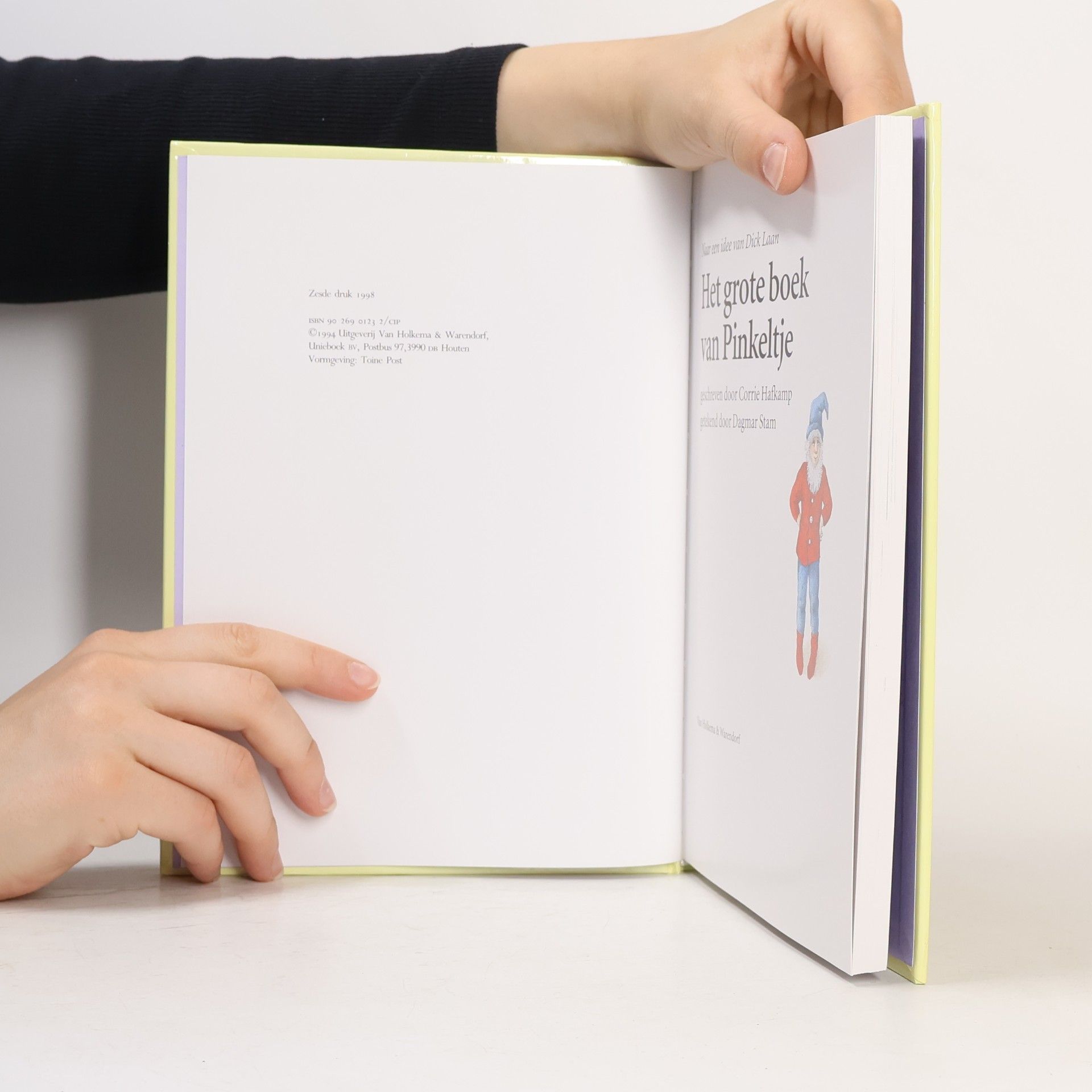 Corrie Hafkamp Het grote boek van Pinkeltje