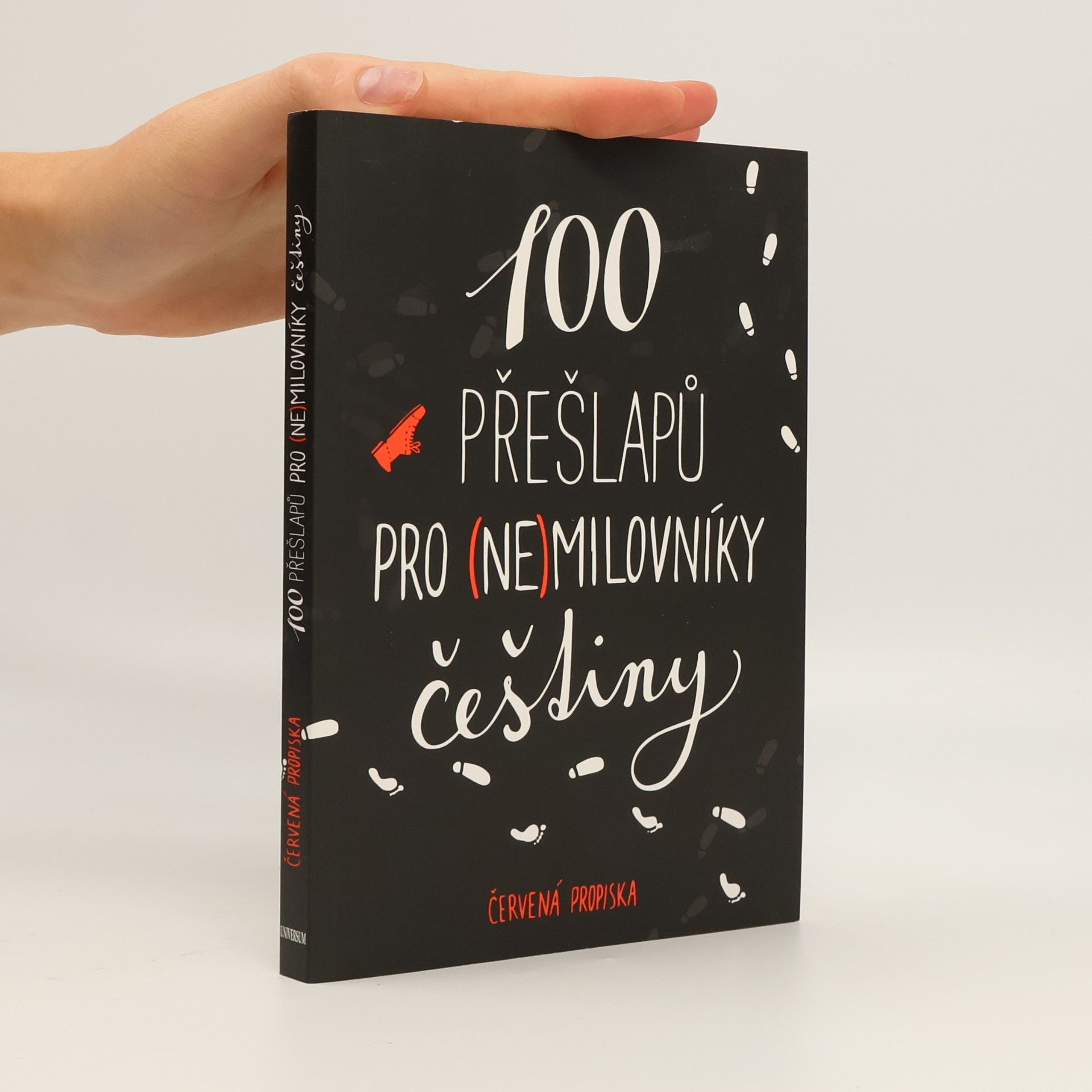 Červená propiska 100 přešlapů pro (ne)milovníky češtiny