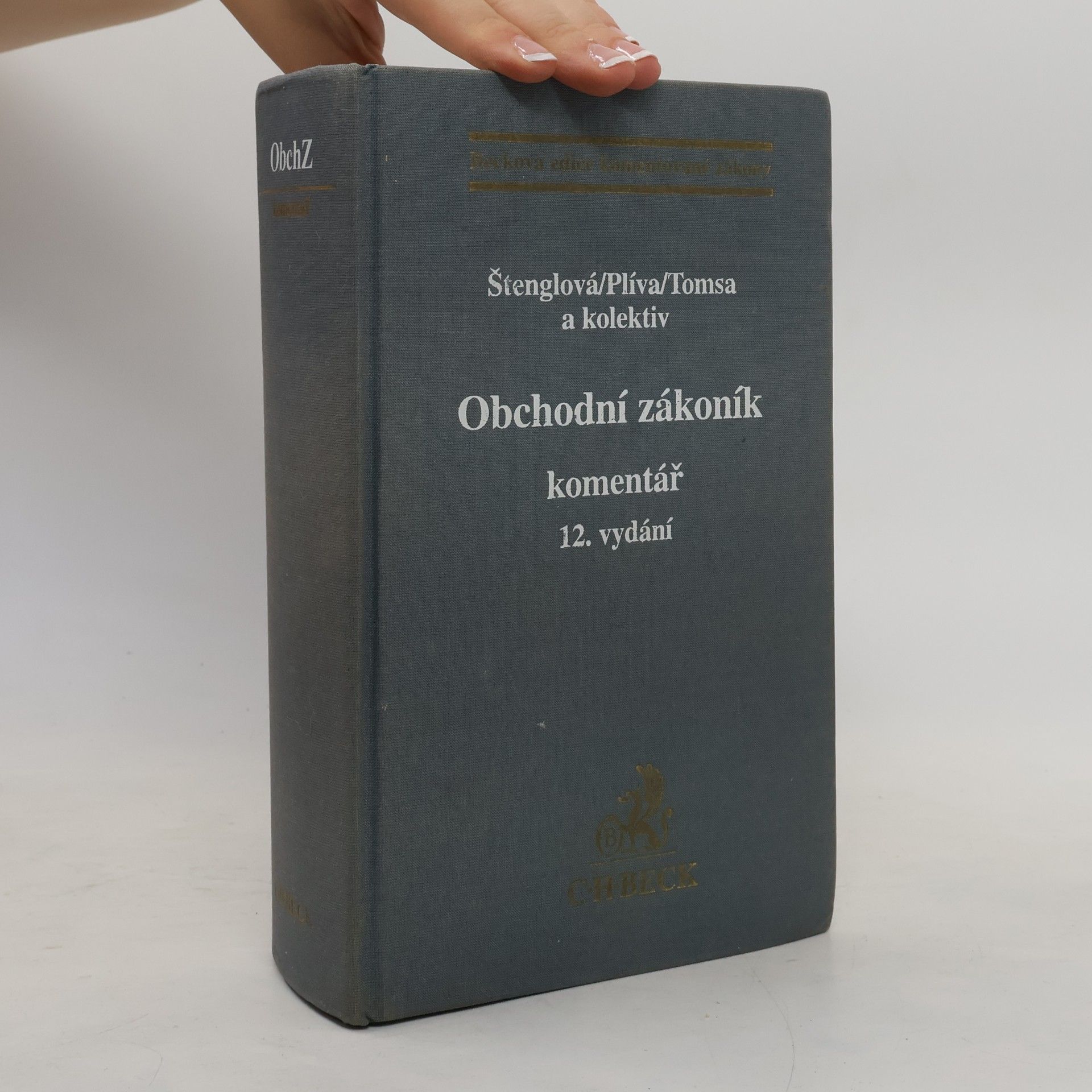 Stanislav Plíva Obchodní zákoník: Komentář : 12. vydání