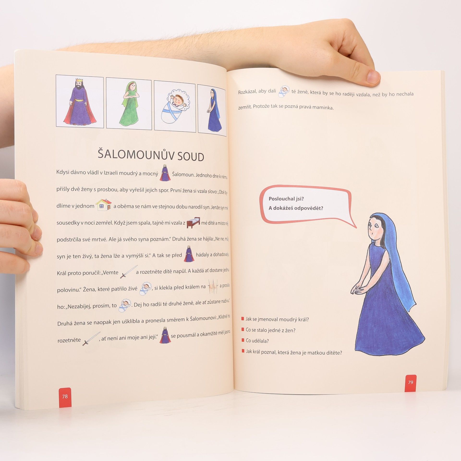 Šárka Jechová Báje a pověsti k povídání s jednoduchými úkoly pro rozvoj řeči