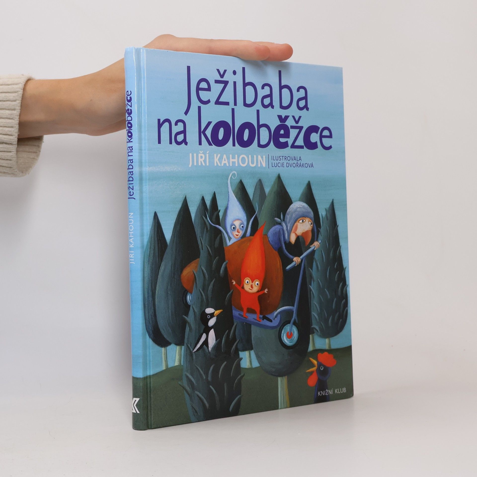 Jiří Kahoun Ježibaba na koloběžce