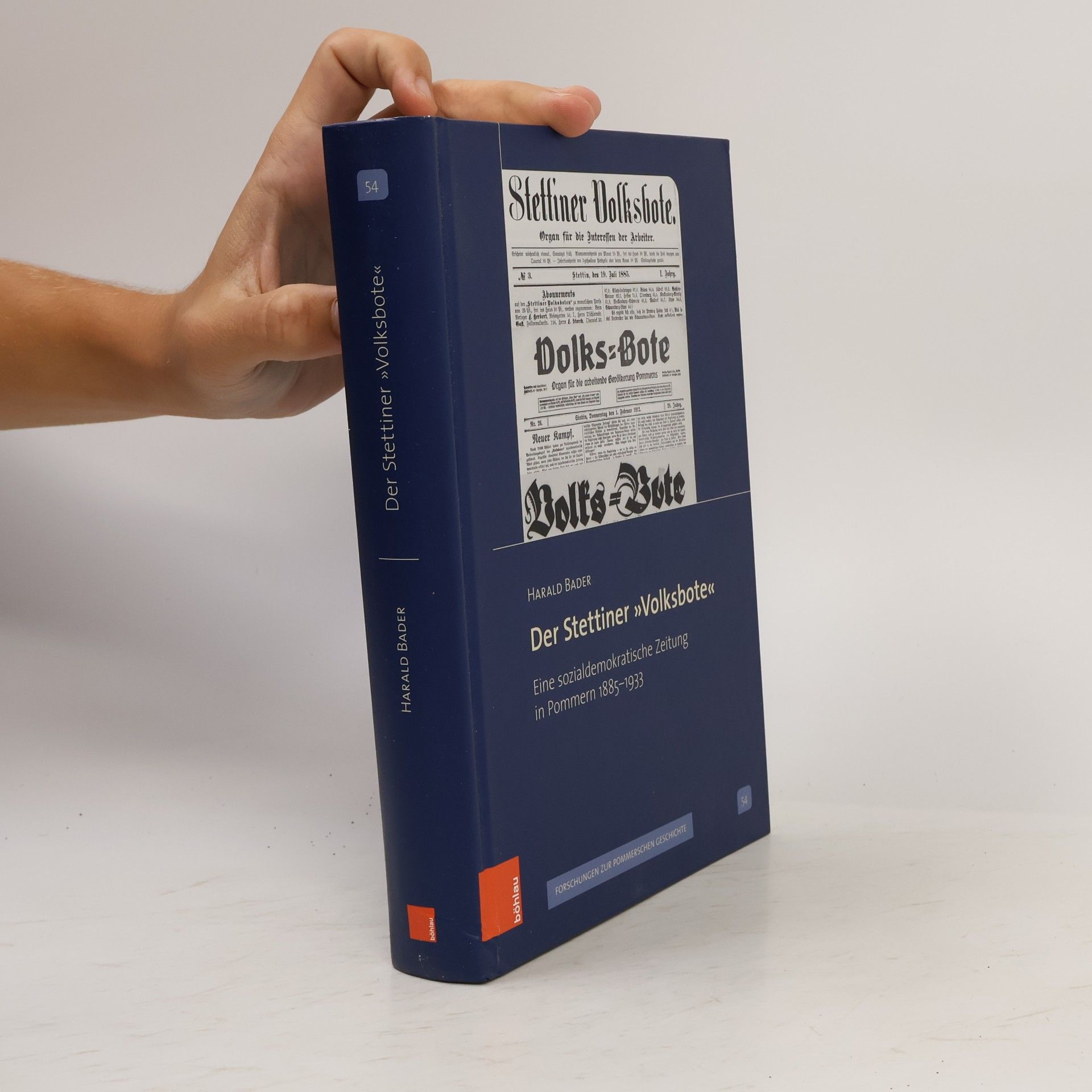 Harald Bader Der Stettiner »Volksbote«