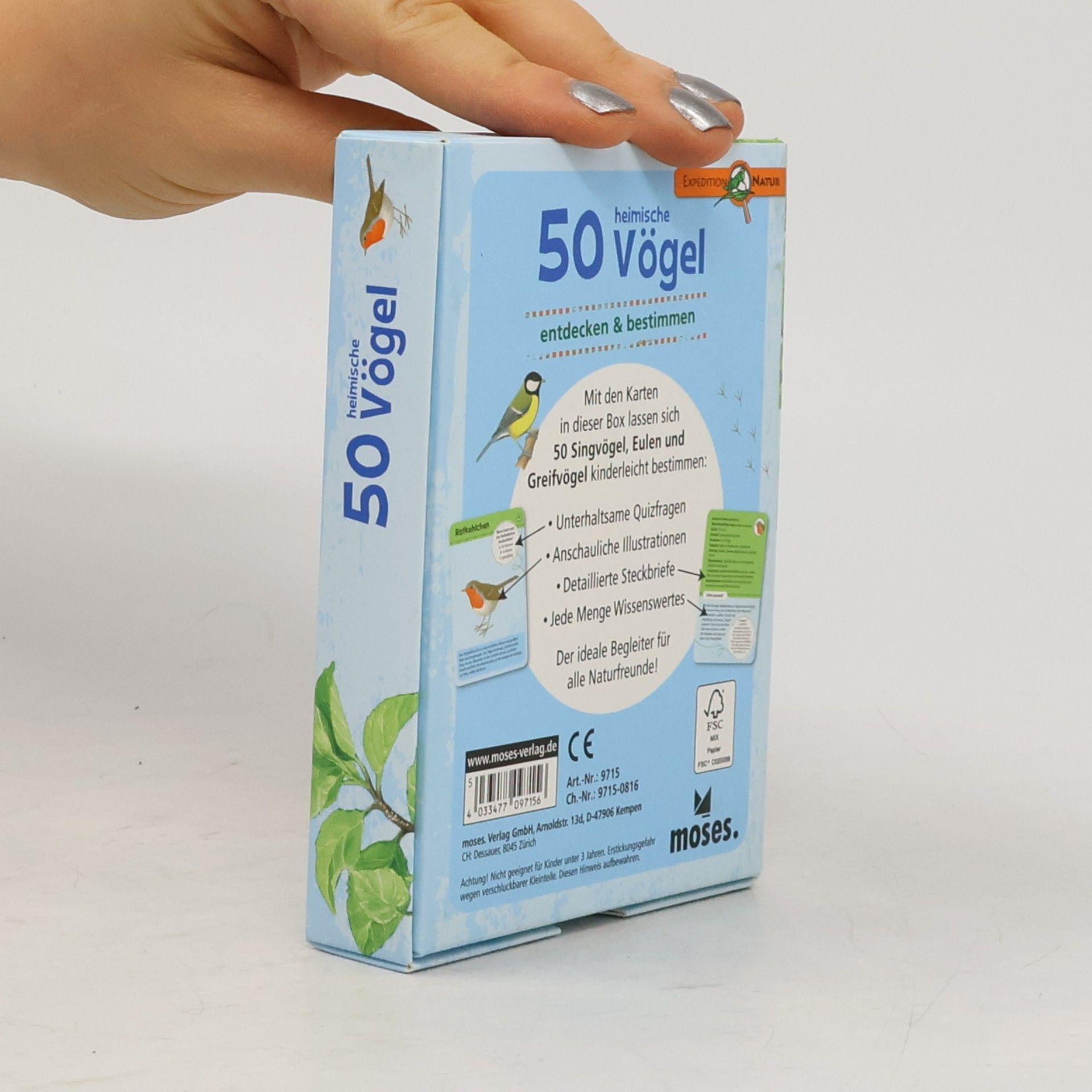 Autorenkollektiv 50 Heimische Vögel