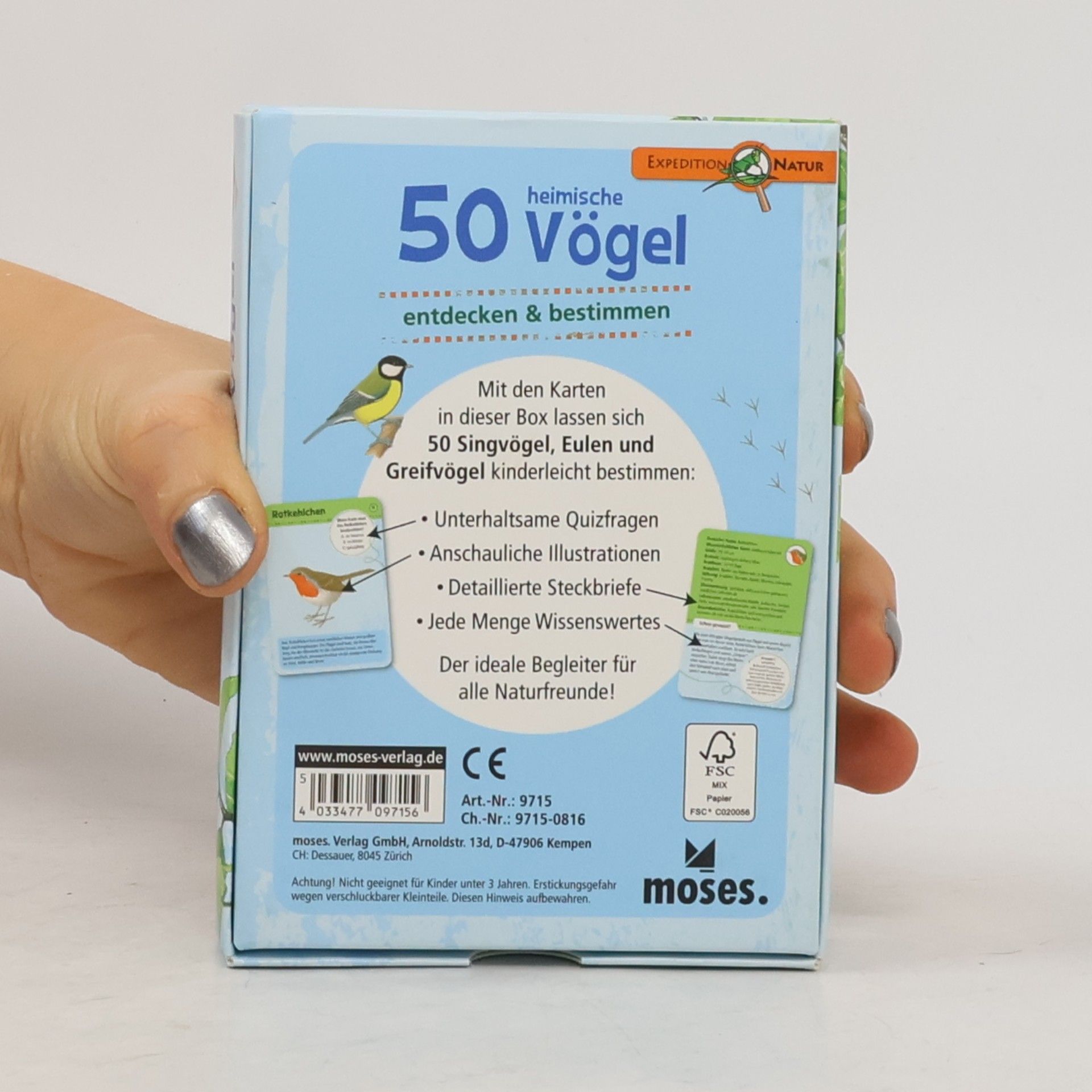 Autorenkollektiv 50 Heimische Vögel