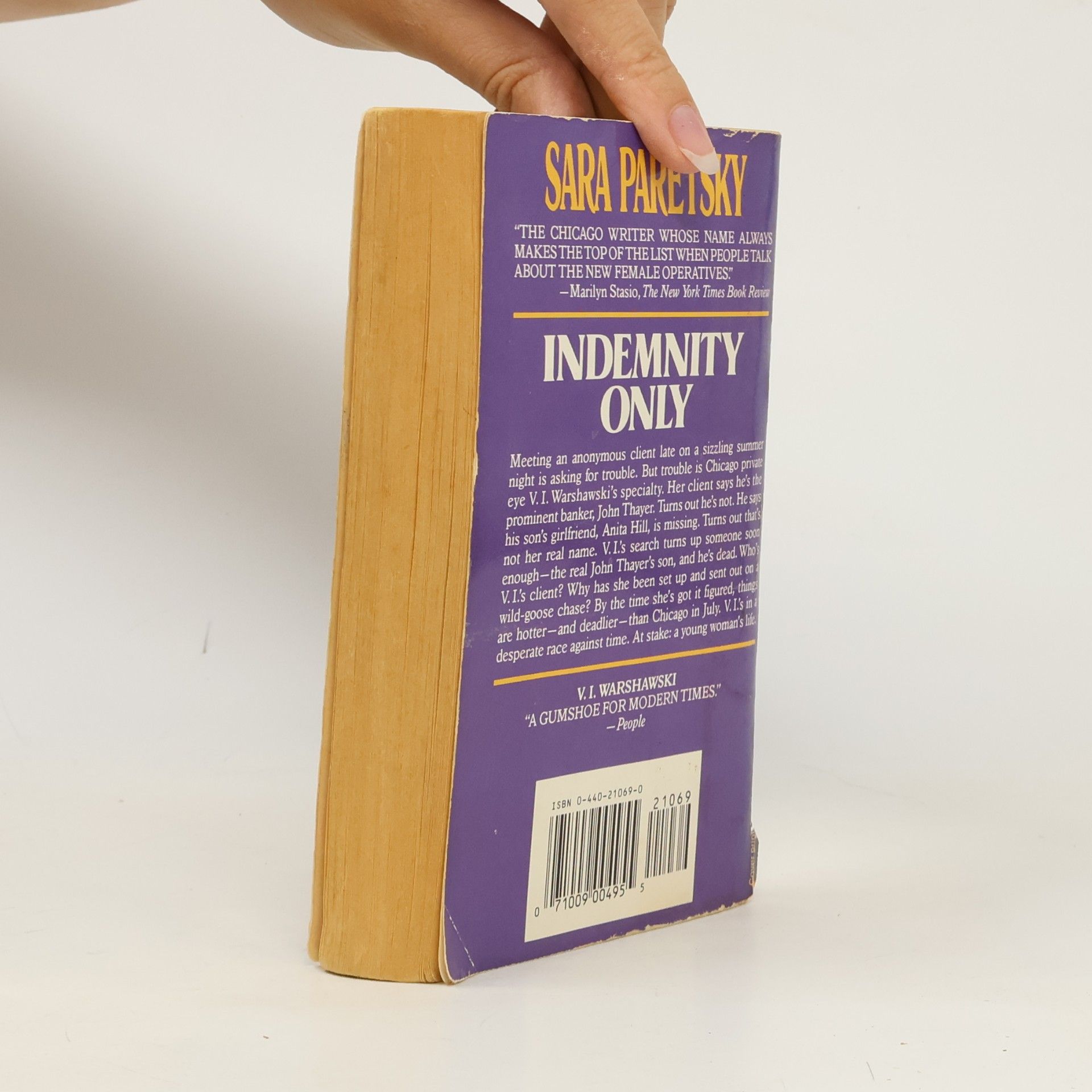 Sara Paretsky Indemnity Only