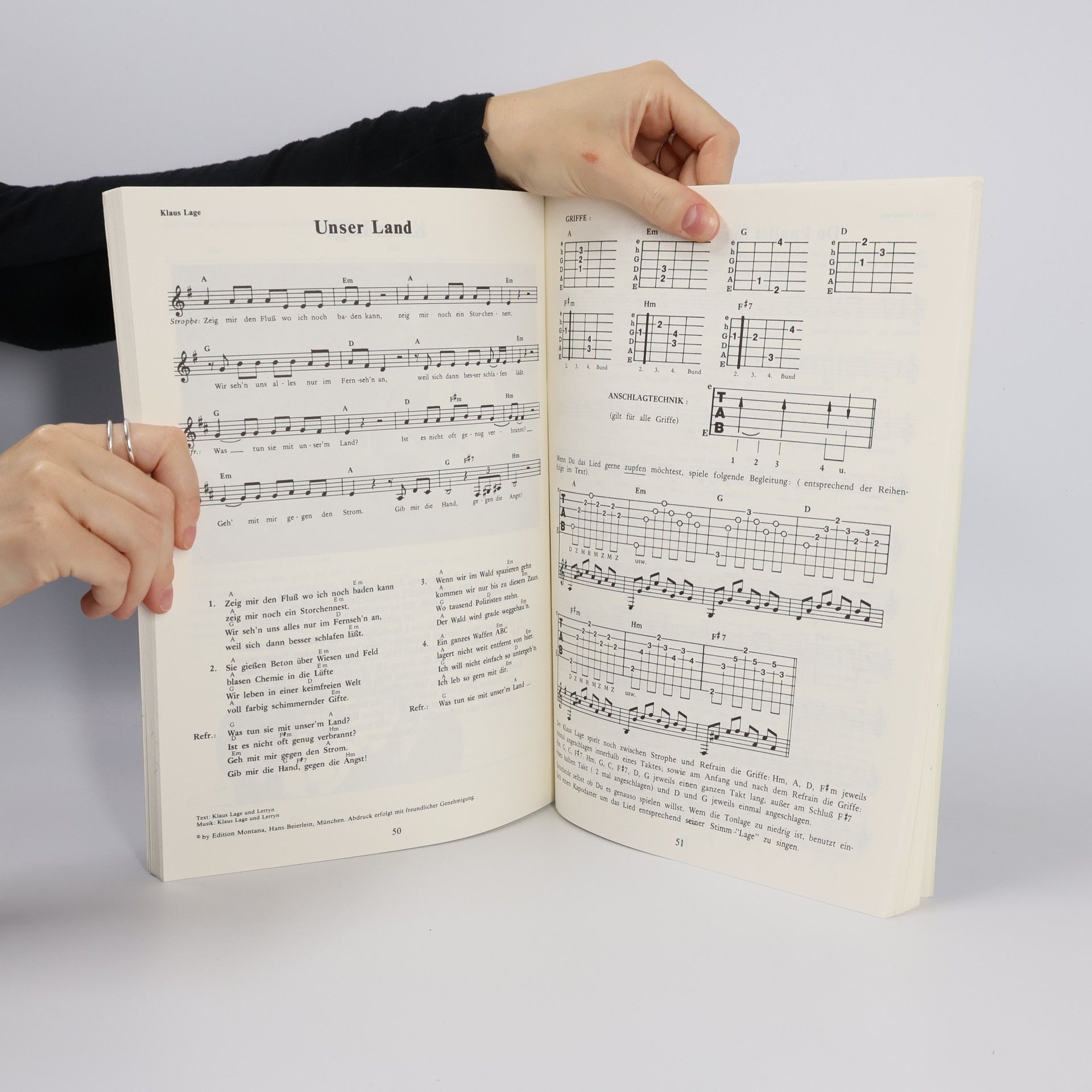 Peter Bursch Gitarrenbuch der Liedermacher