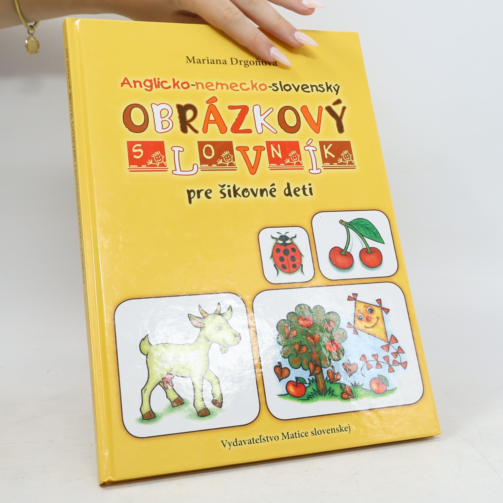 Mariana Drgoňová Anglicko-nemecko-slovenský obrázkový slovník pre šikovné deti