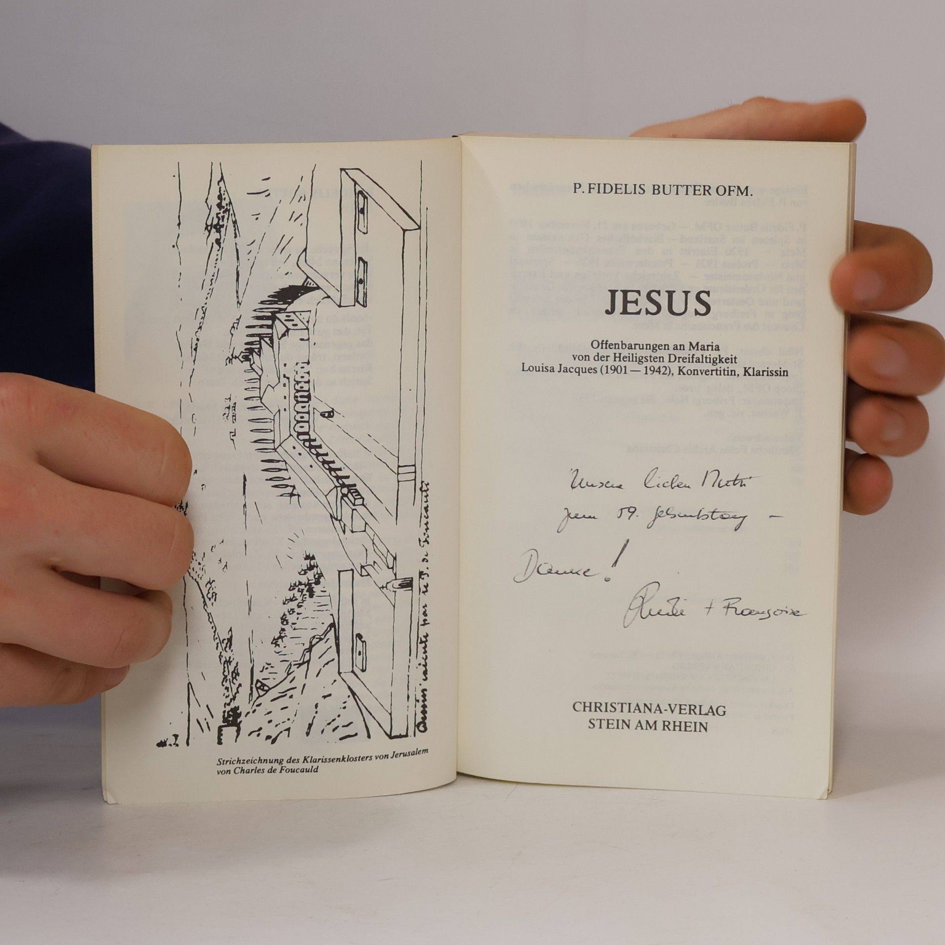 Fidelis Butter Jesus. Offenbarungen an Maria von der Heiligsten Dreifaltigkeit