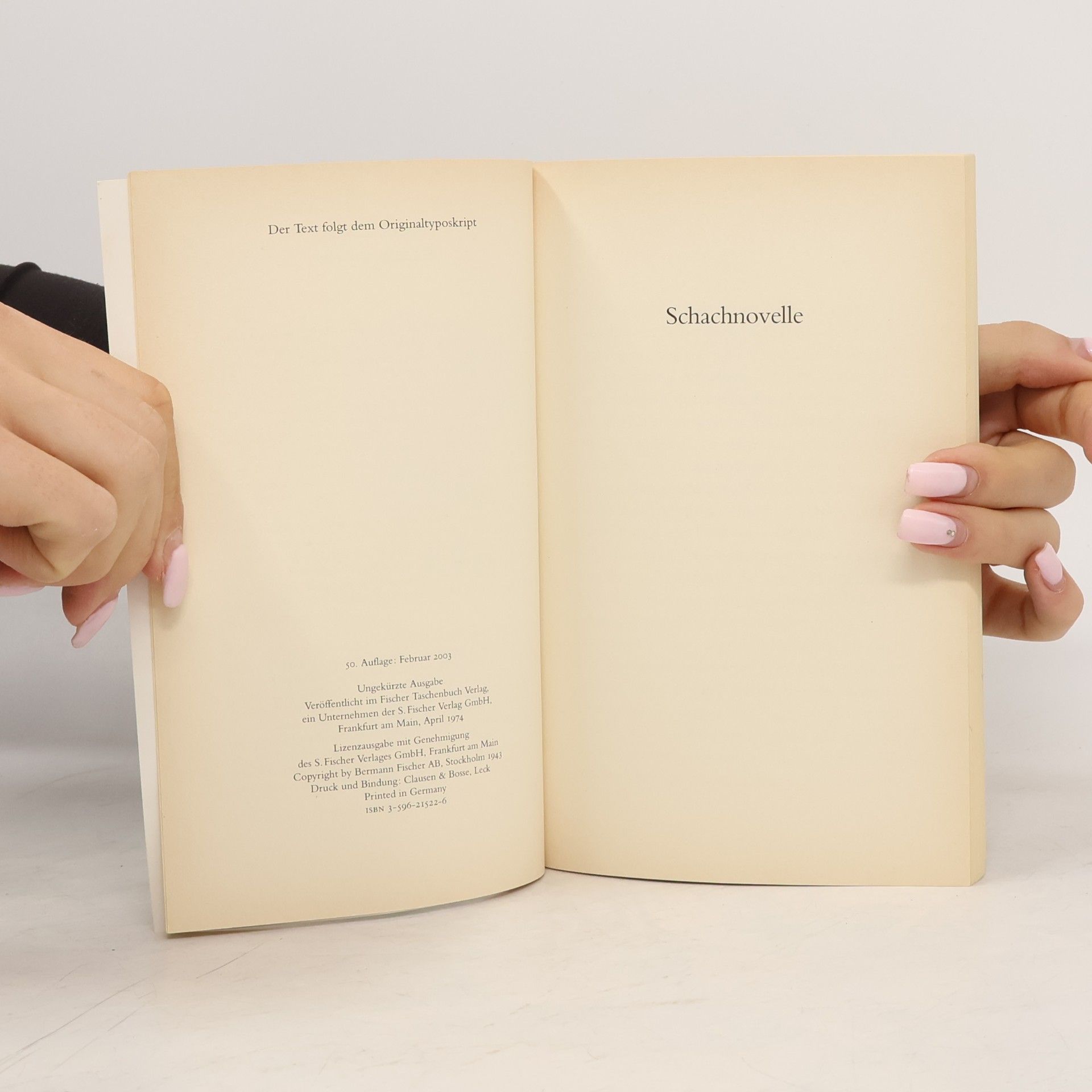 Stefan Zweig Schachnovelle