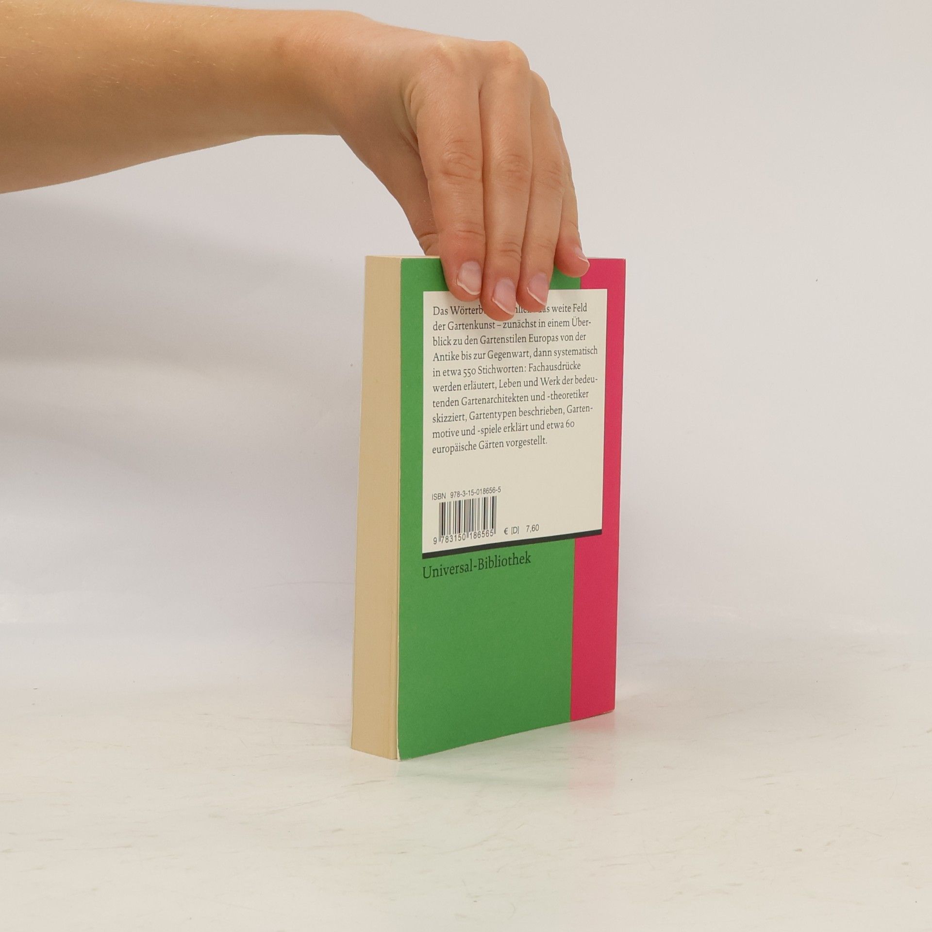 Gabriele Uerscheln Wörterbuch der europäischen Gartenkunst