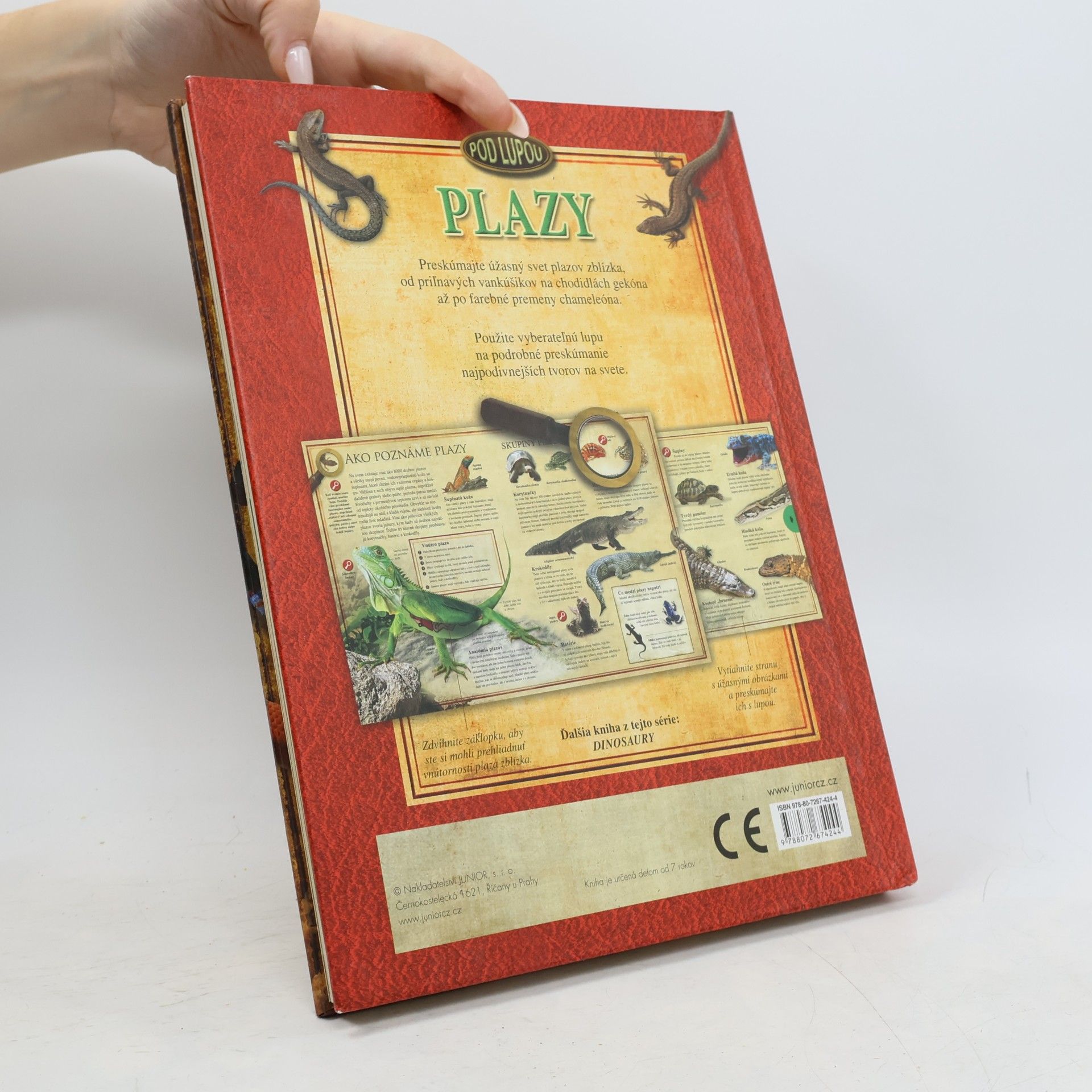 Various authors Plazy. Zoznámte sa zblízka s neobyčajným svetom plazov