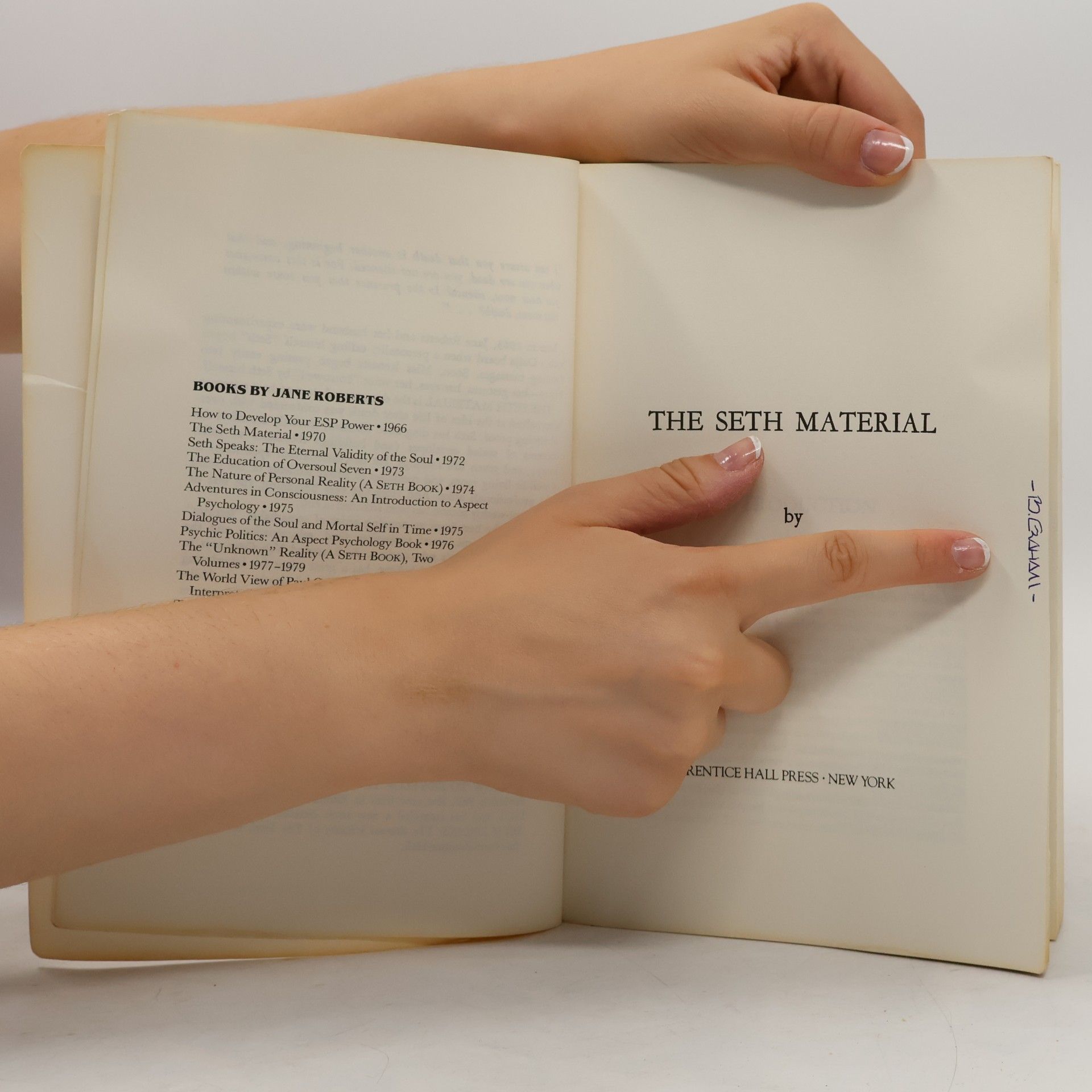 Jane Roberts Wood The Seth Material