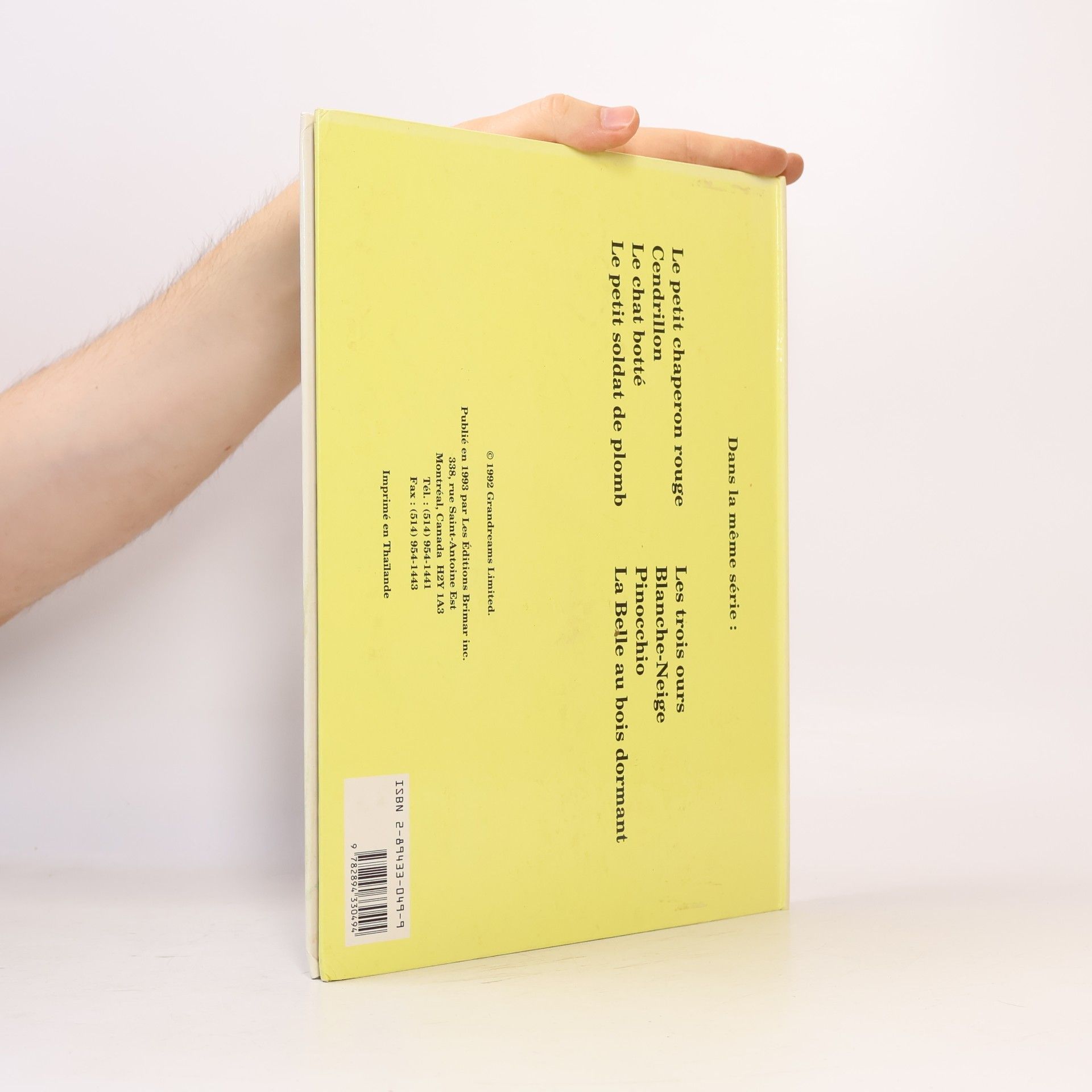 Various authors Les trois ours