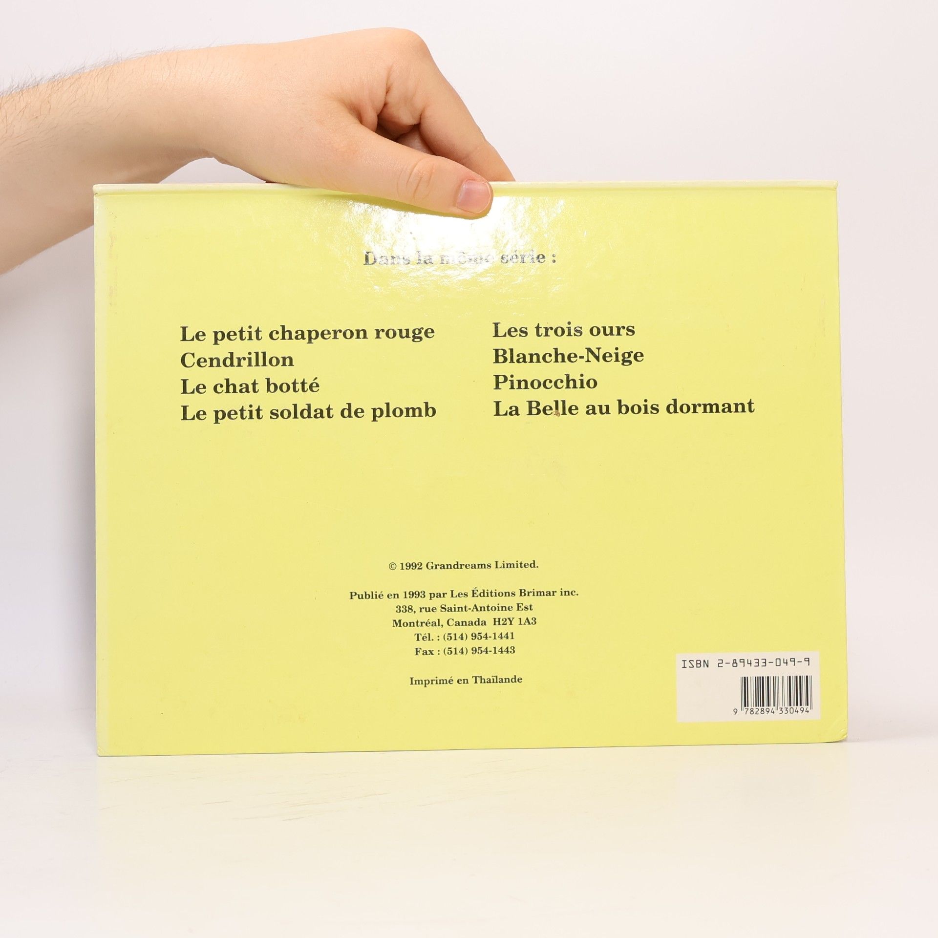 Various authors Les trois ours