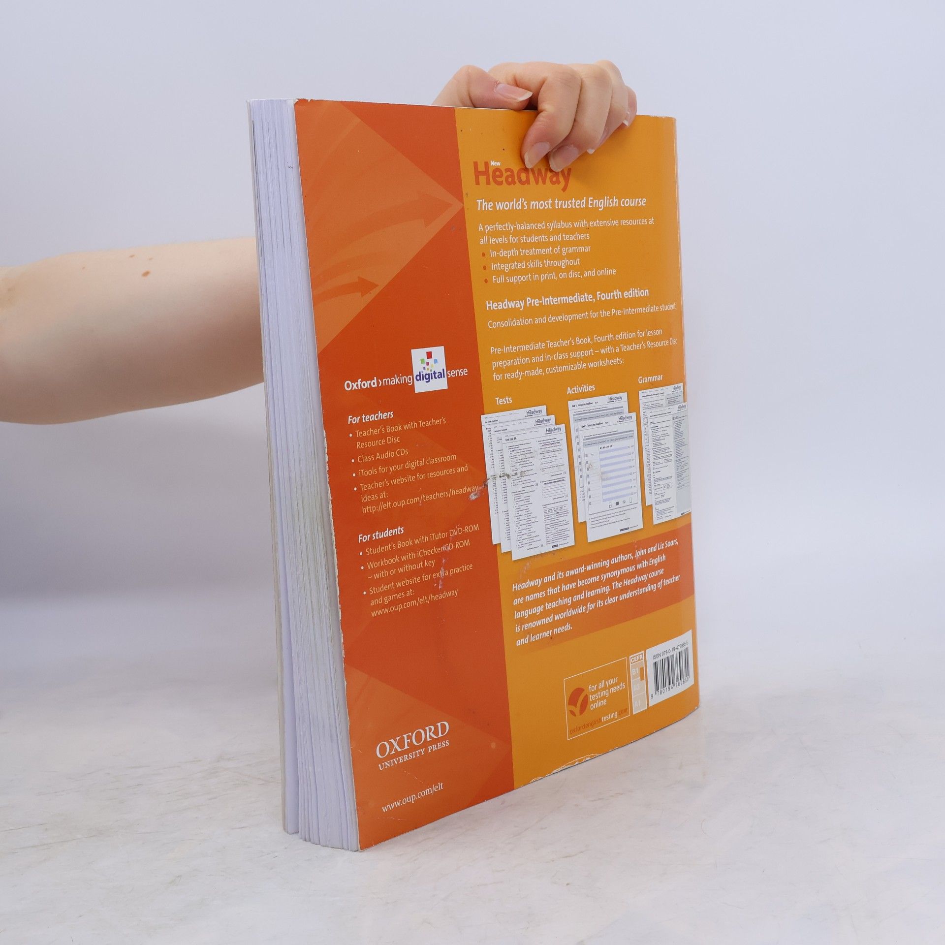 John Soars New Headway Pre-intermediate. Teacher's book
