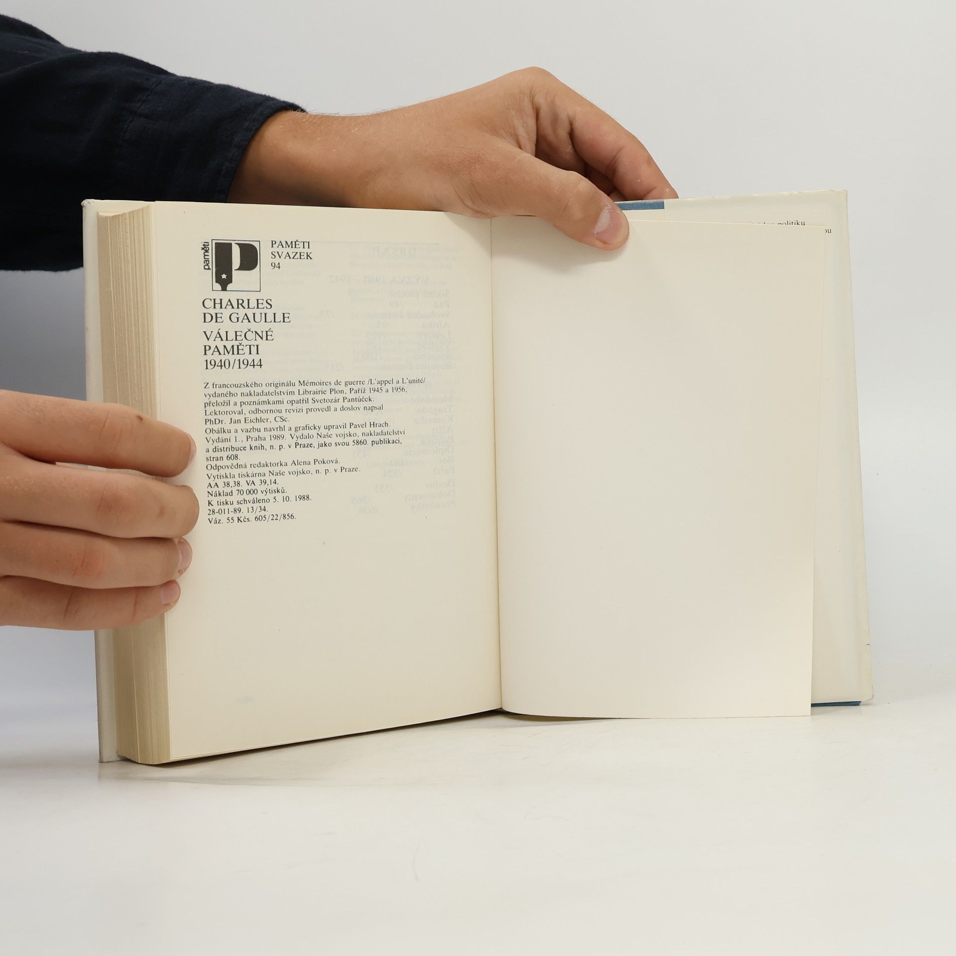 Charles de Gaulle Válečné paměti 1940/1944