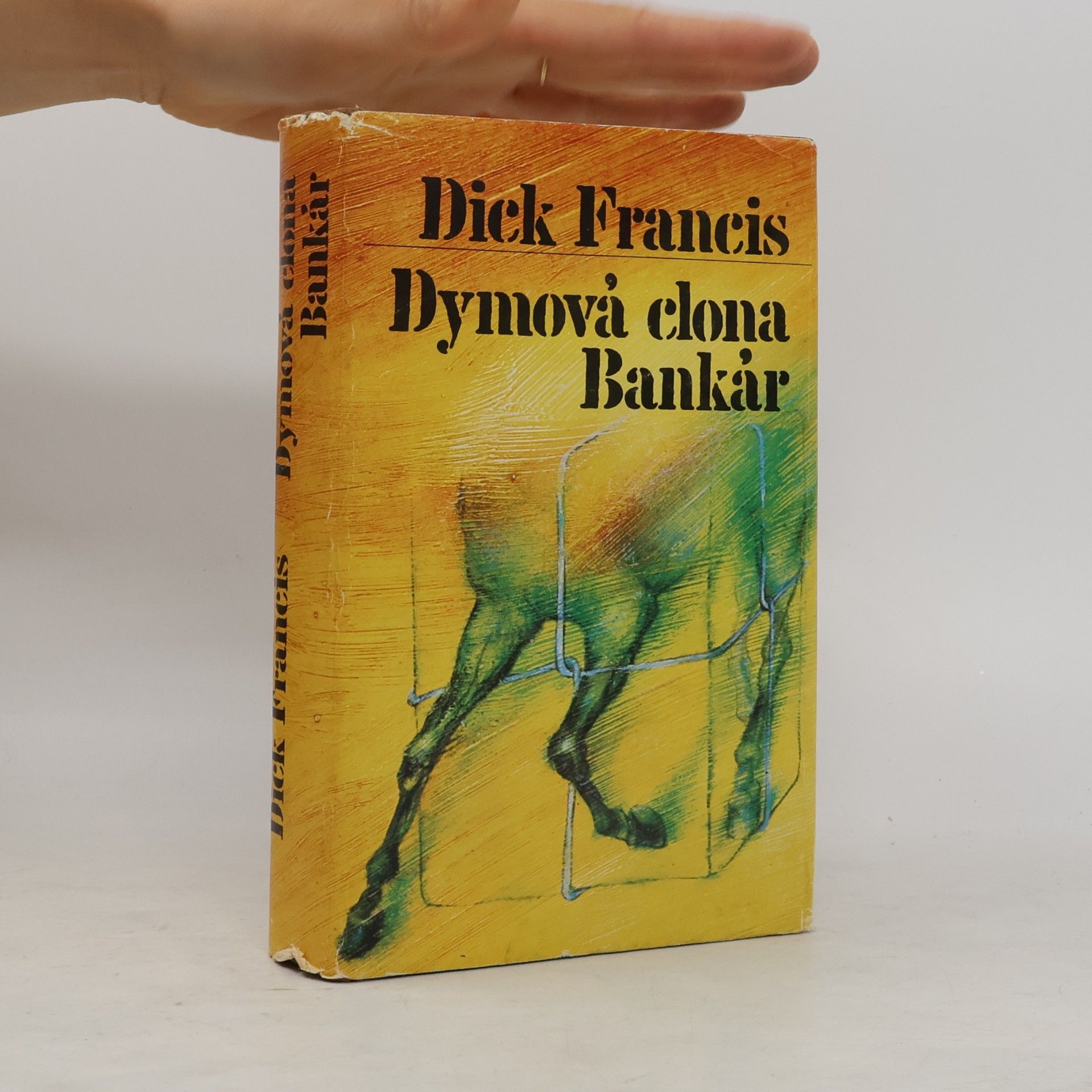 Dick Francis Dymová clona. Bankár