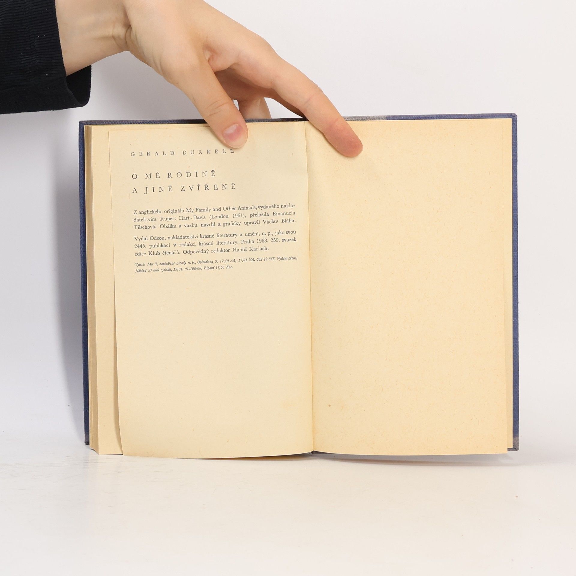 Gerald Durrell O mé rodině a jiné zvířeně