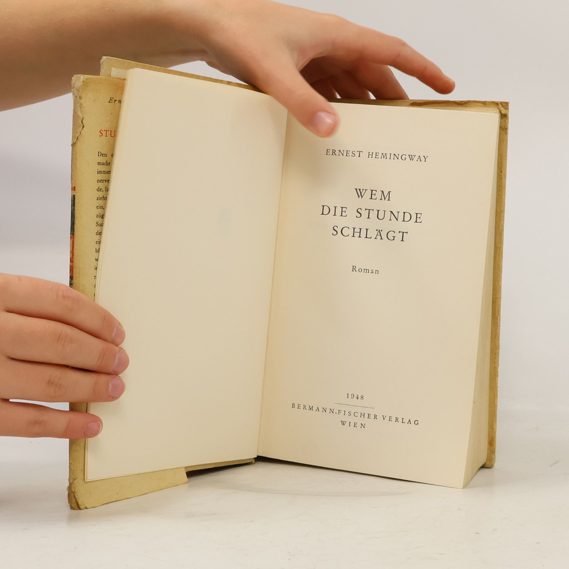 Ernest Hemingway Wem die Stunde schlägt