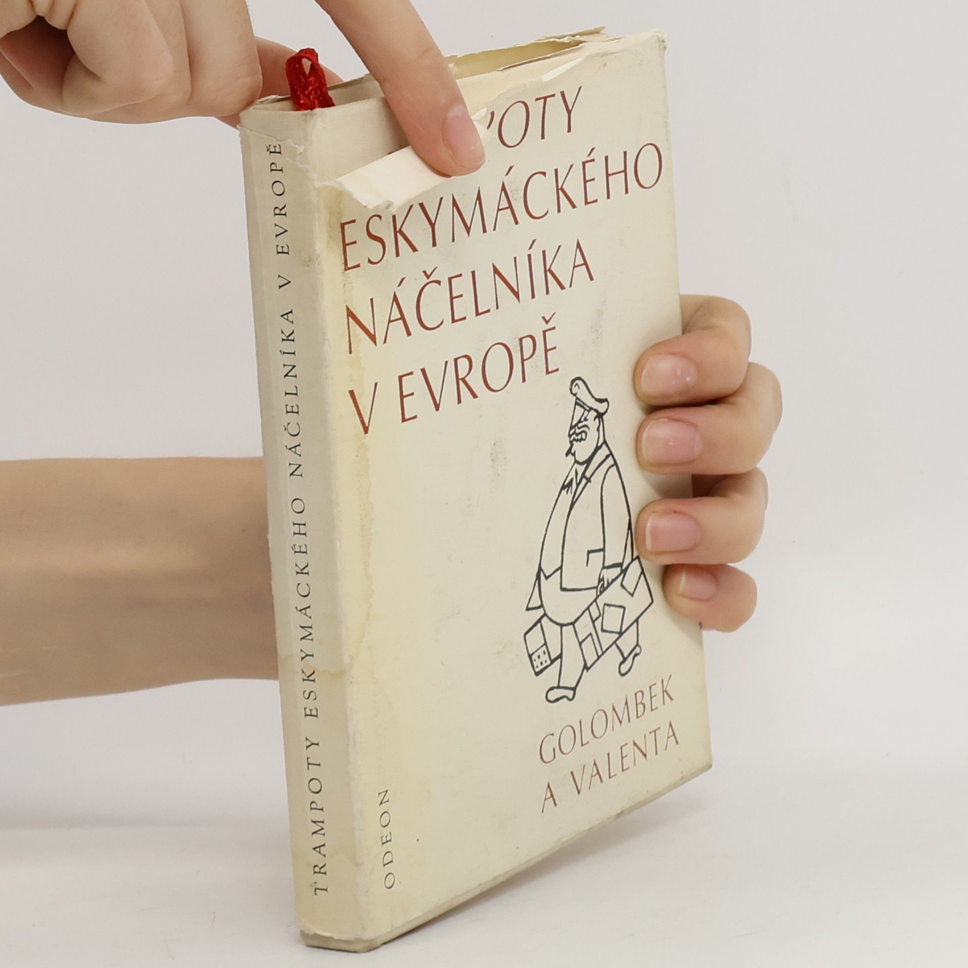 Edvard Valenta Trampoty eskymáckého náčelníka v Evropě