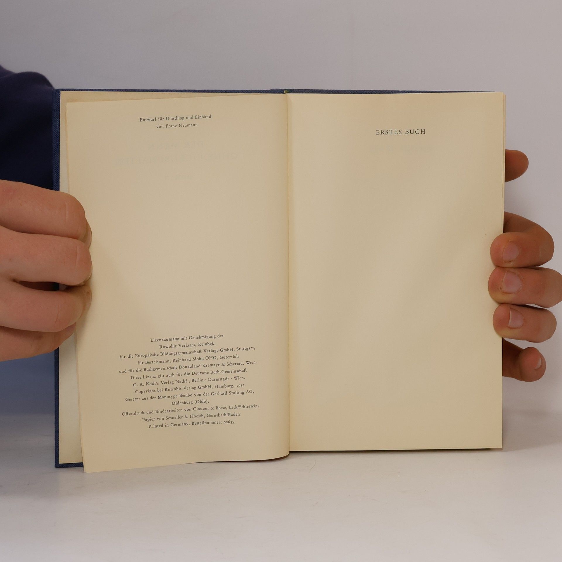 Robert Musil Der Mann ohne Eigenschaften