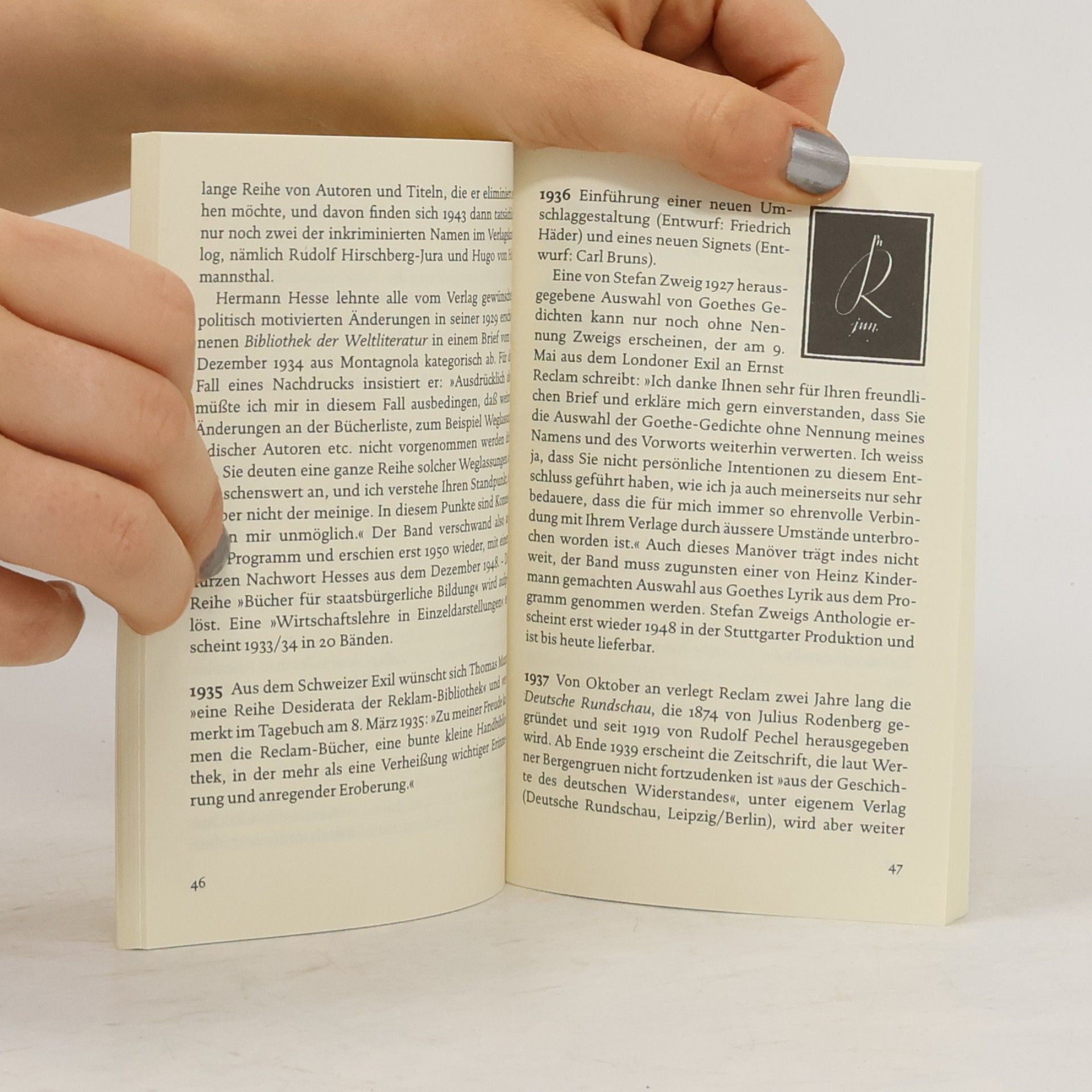 Various authors Reclams Universal-Bibliothek: Der Reclam Verlag