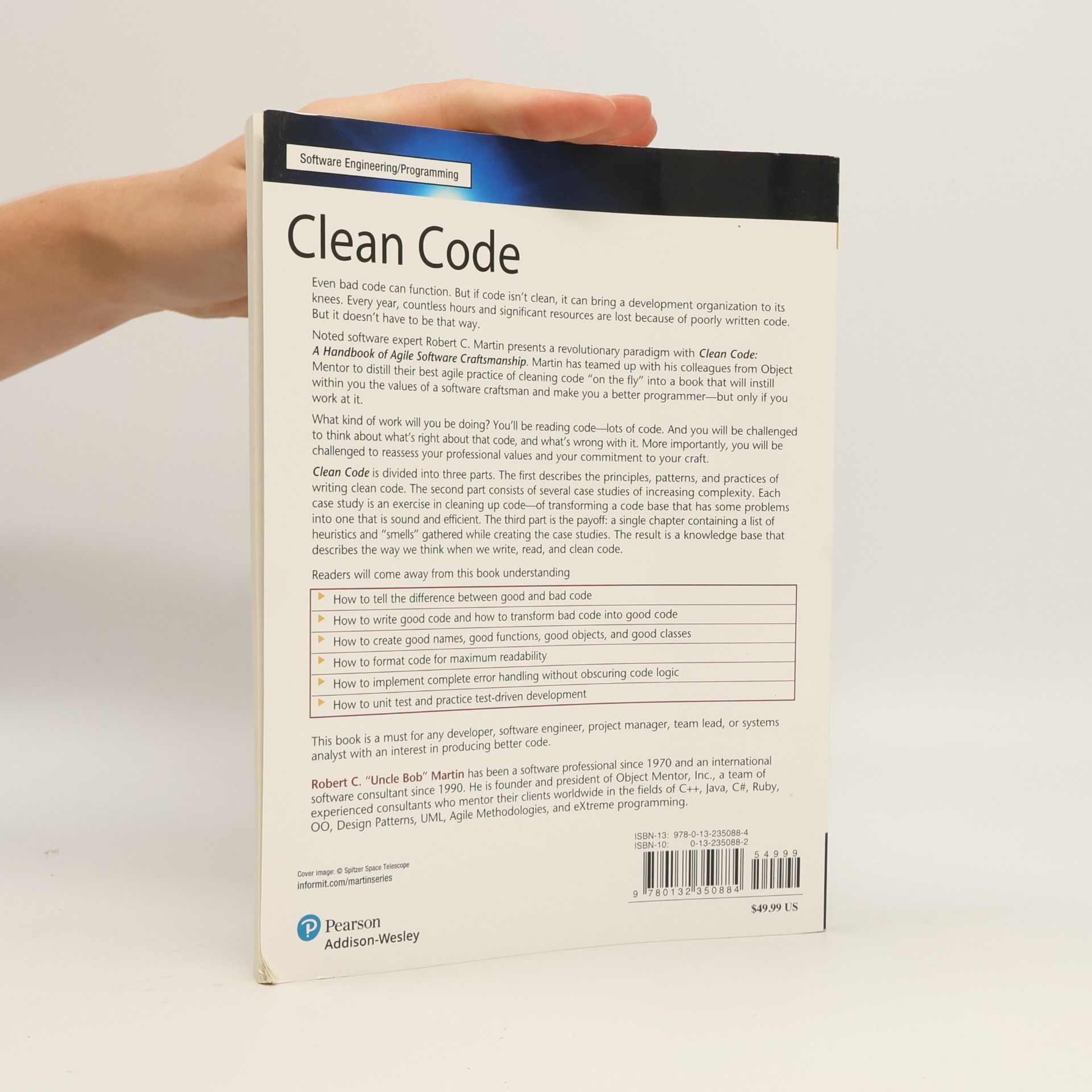 Auteurscollectief Clean code: a handbook of agile software craftsmanship