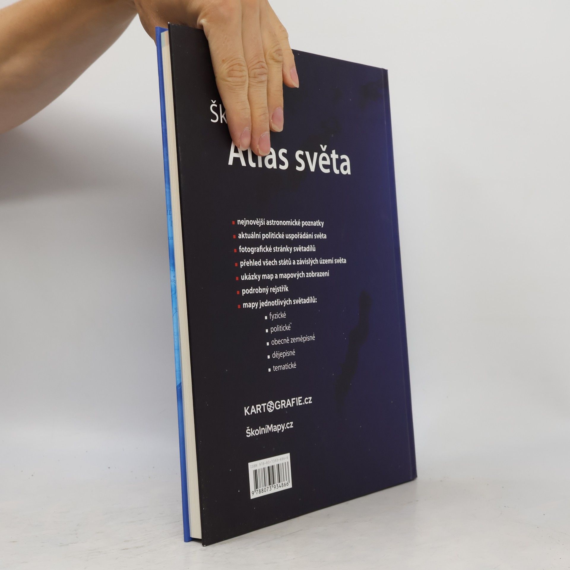 Collectif d'auteurs Školní atlas světa