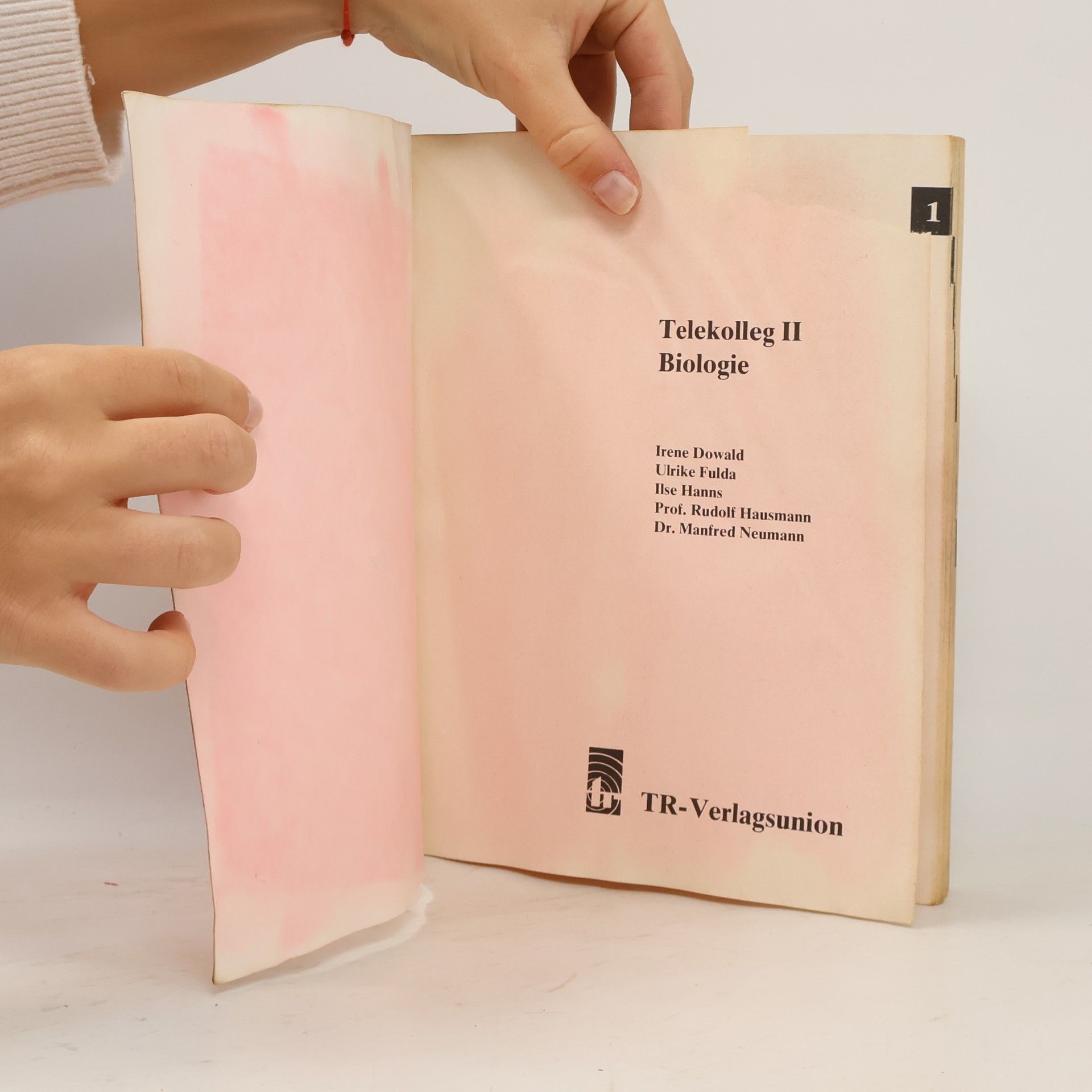 Irene Dowald Biologie II