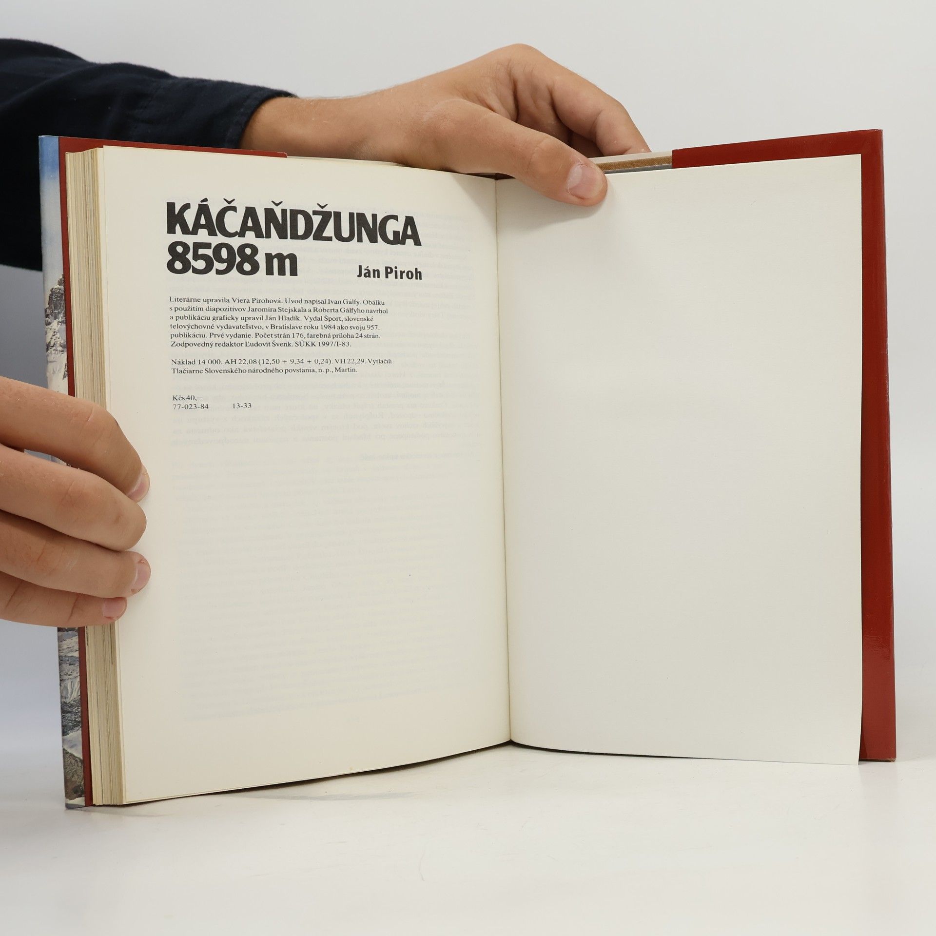 Ján Piroh Káčaňdžunga 8598 m