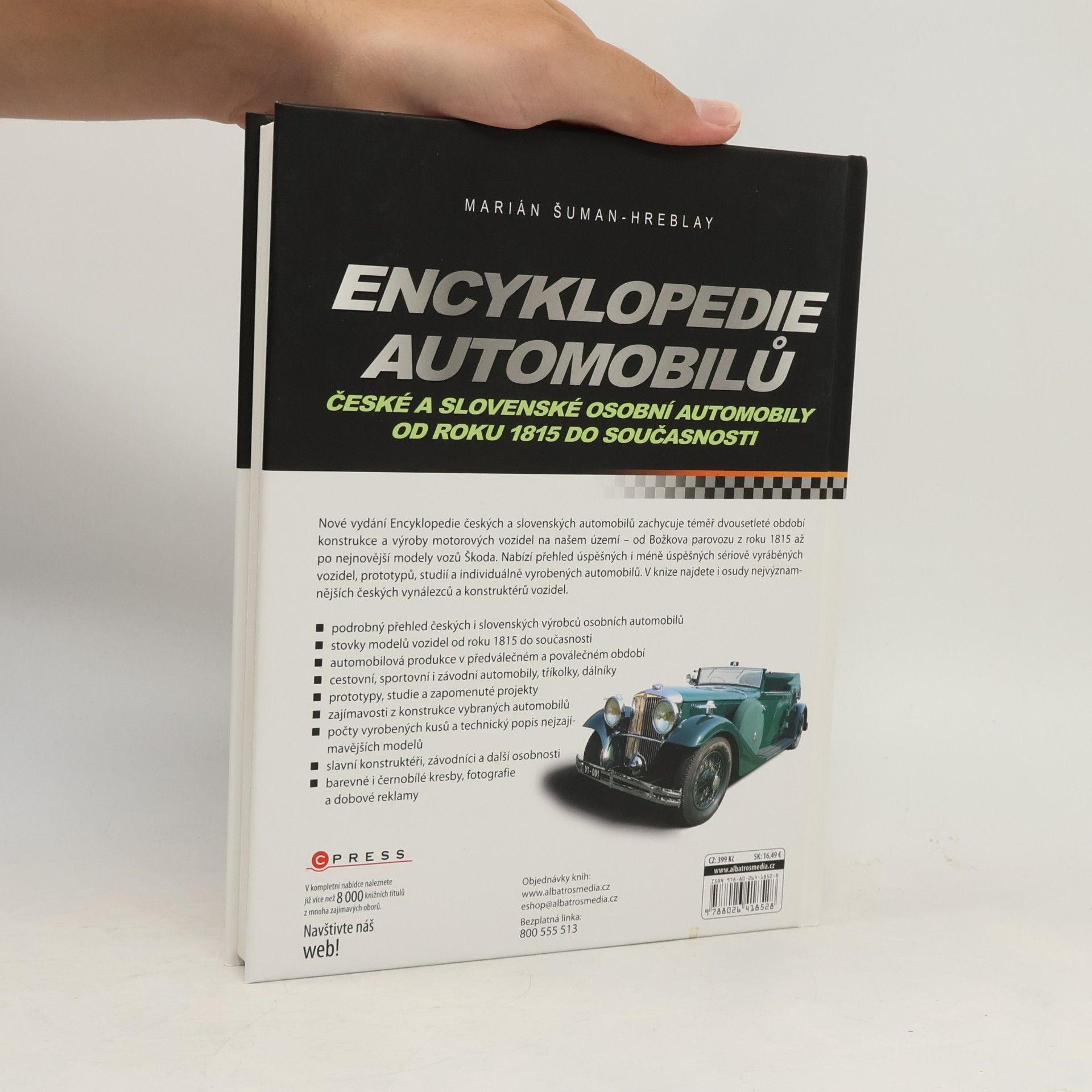 Šuman Hreblay Marián Encyklopedie automobilů
