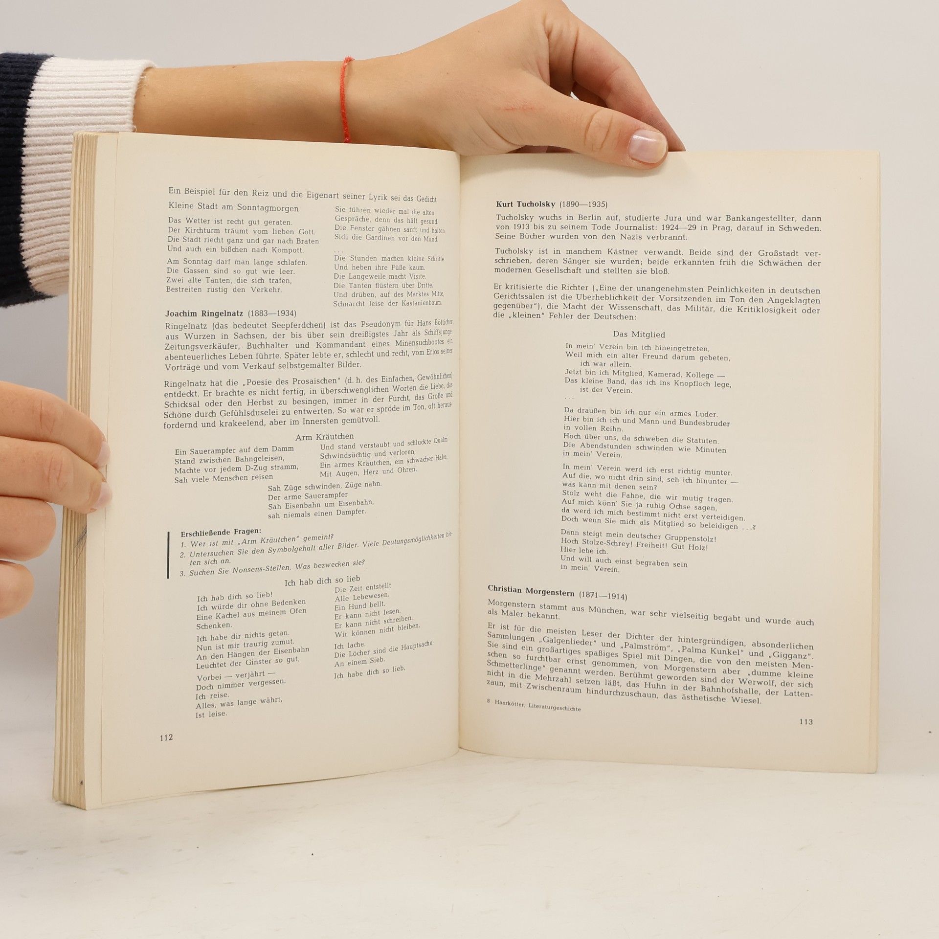 Heinrich Haerkötter Deutsche Literaturgeschichte