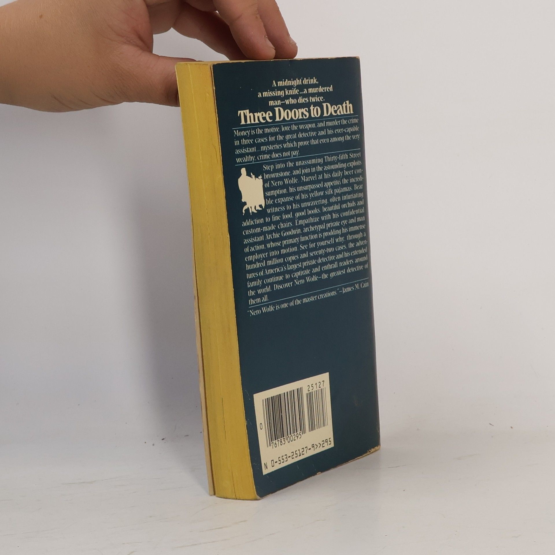 Rex Stout Three Doors to Death