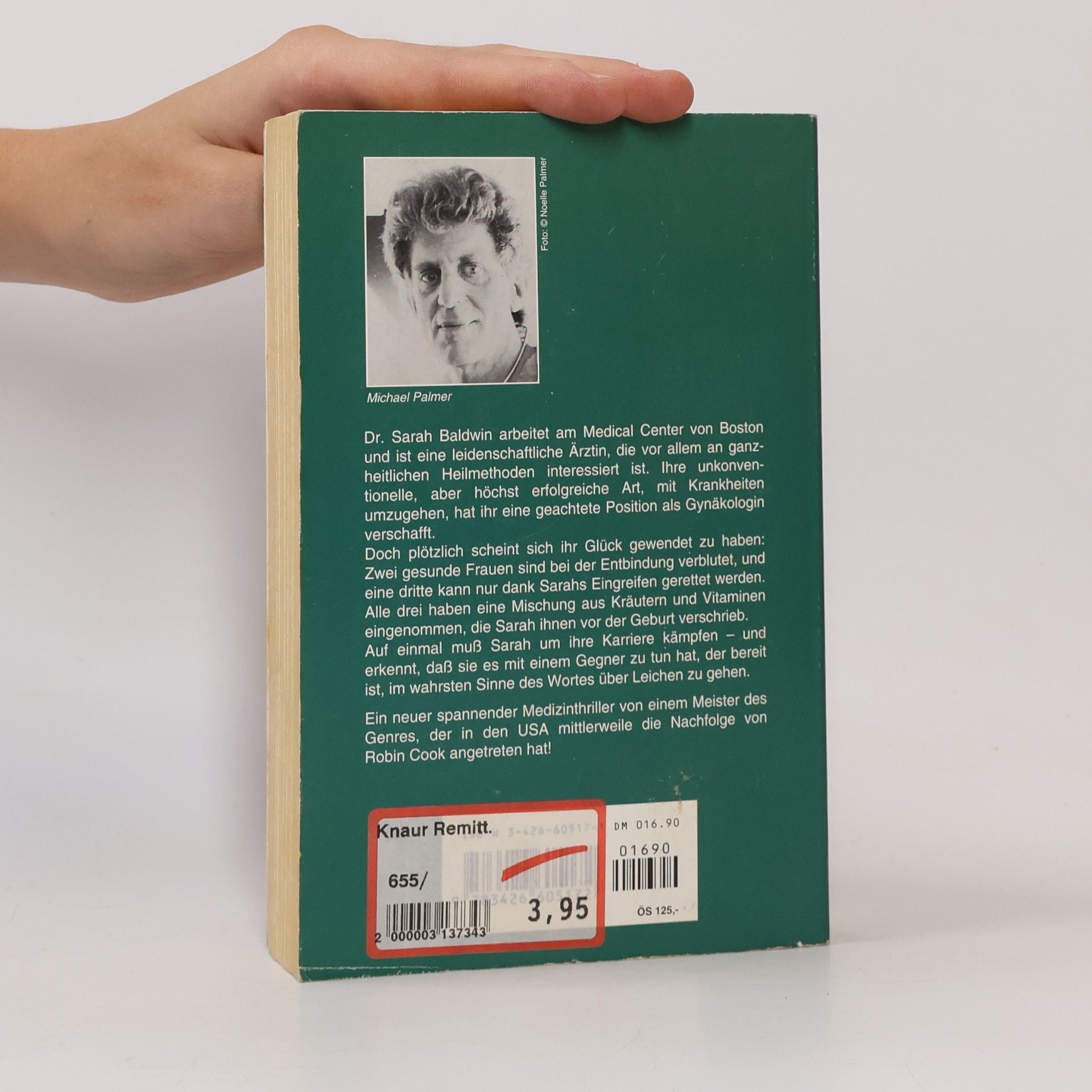Michael Palmer Fremdeinwirkung. Medizinthriller