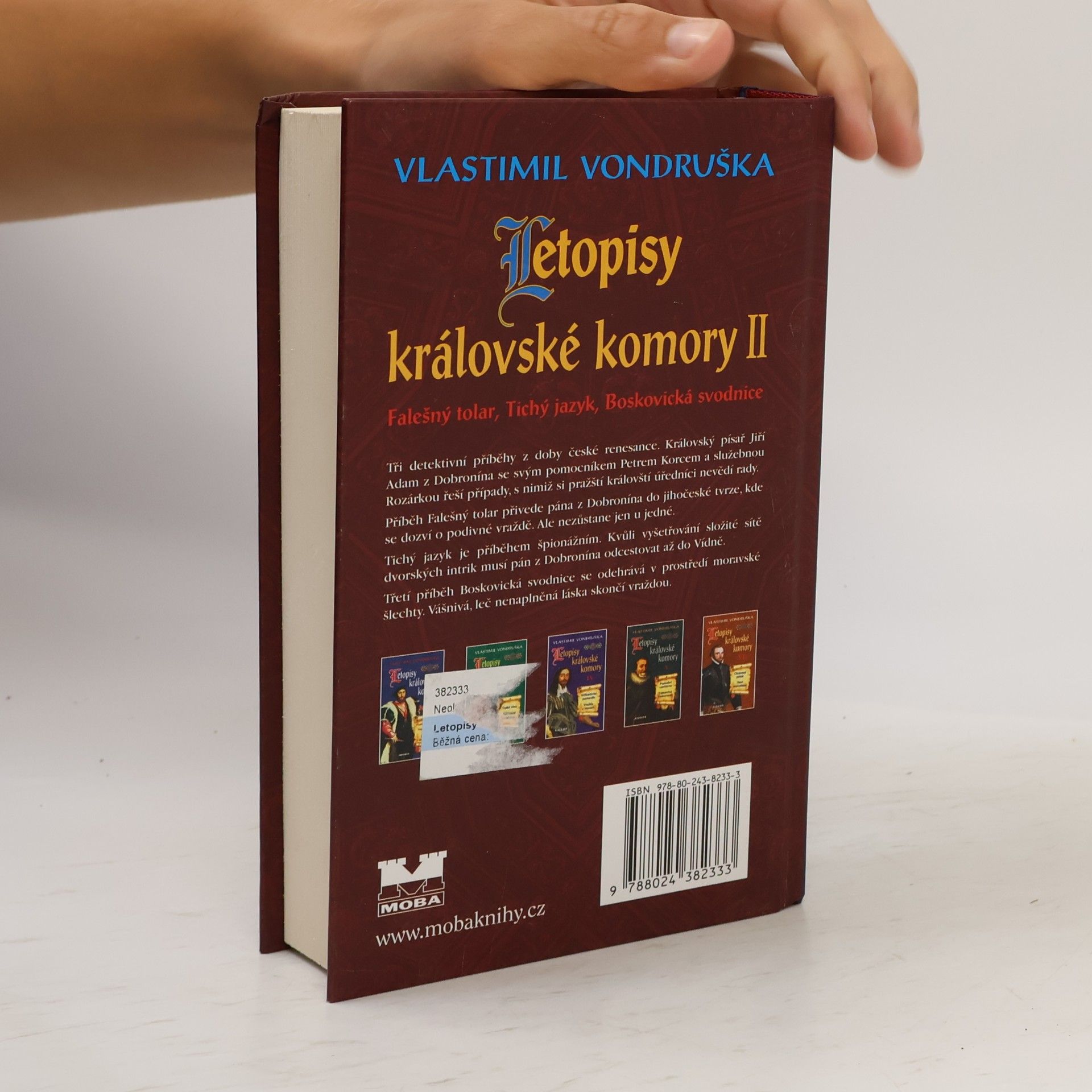 Vlastimil Vondruška Letopisy královské komory. Falešný tolar. Tichý jazyk. Boskovická svodnice. II. díl