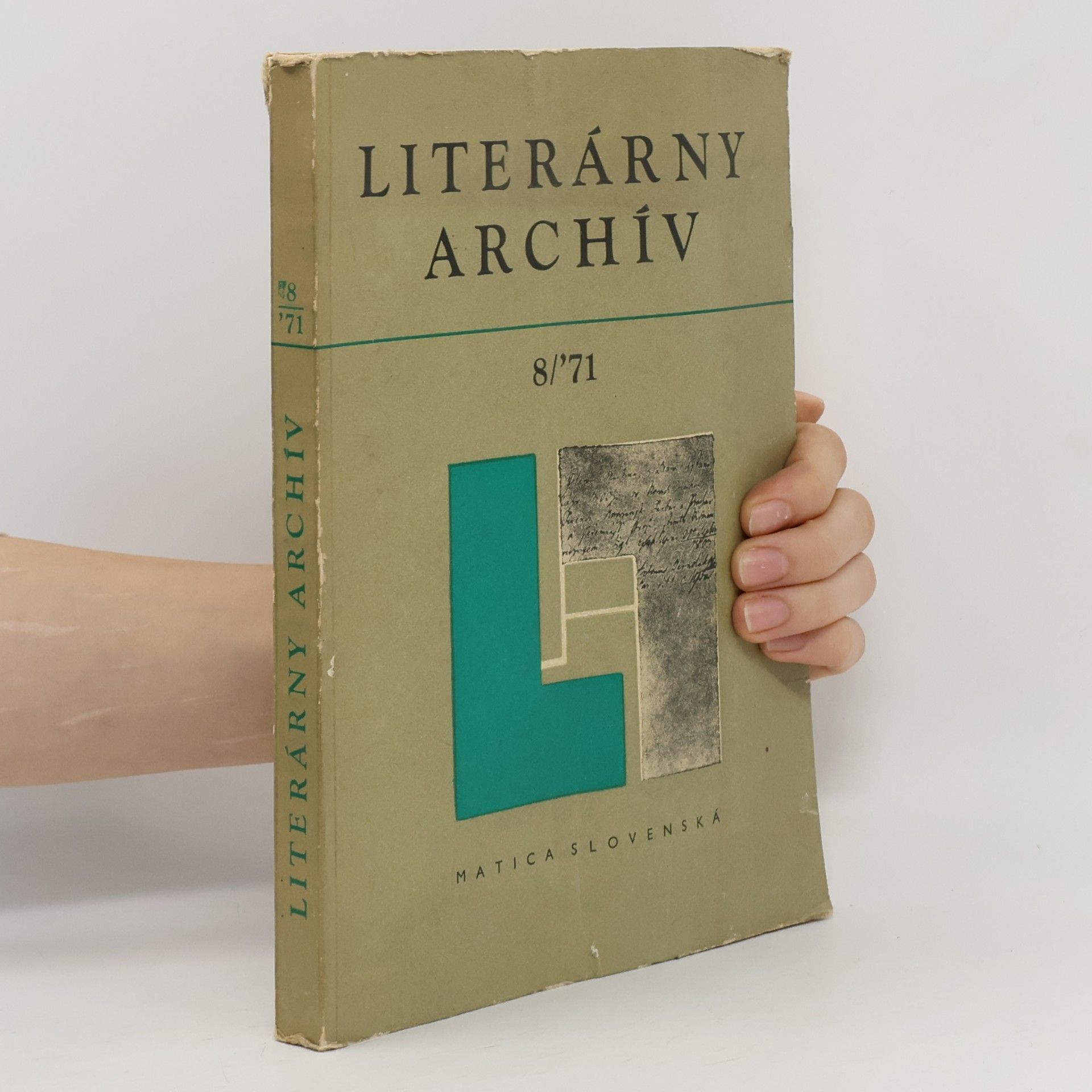 Autorenkollektiv Literárny archiv 8/1971