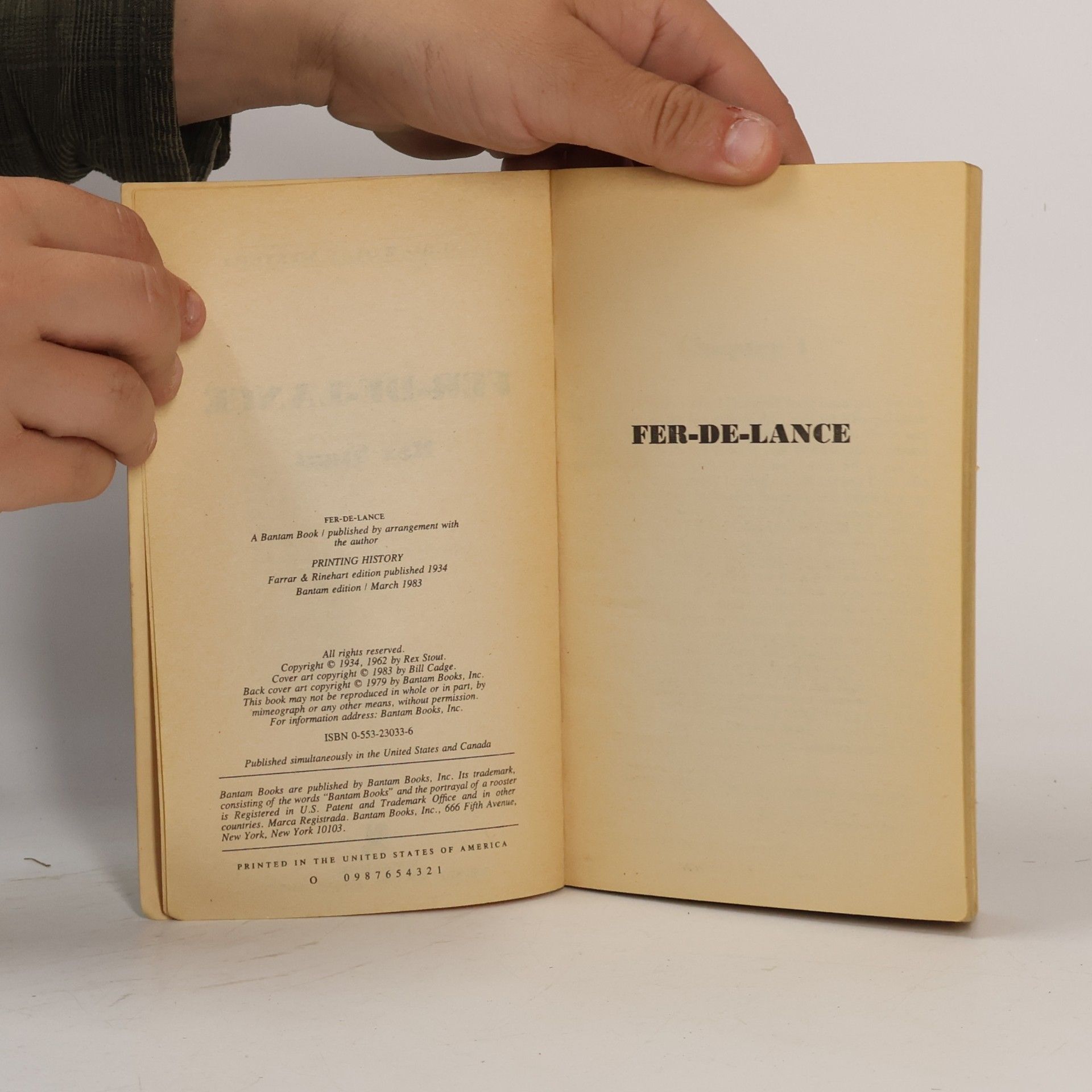 Rex Stout Nero Wolfe: Fer-de-Lance