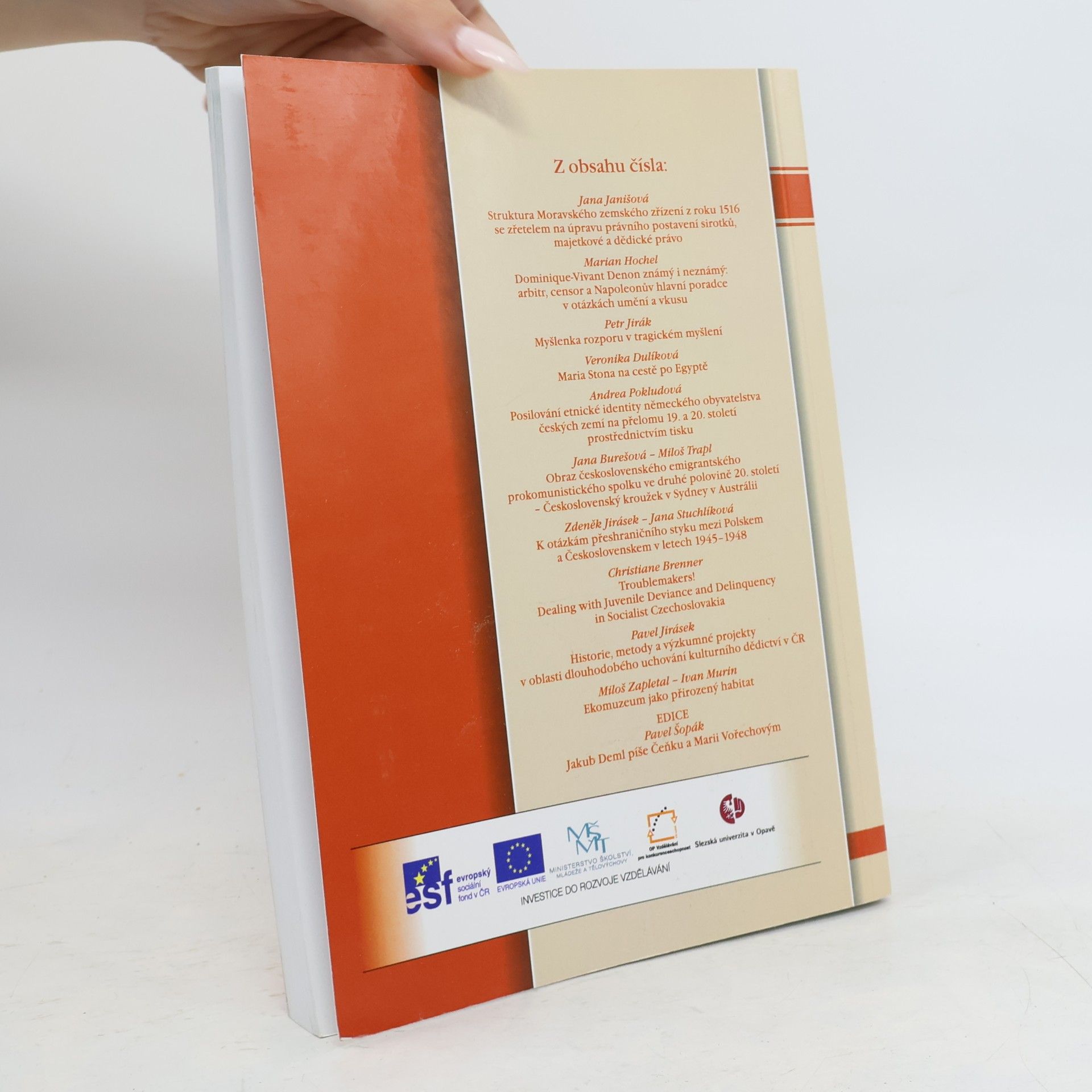 Various authors Acta historica Universitatis Silesianae Opaviensis 6/2013