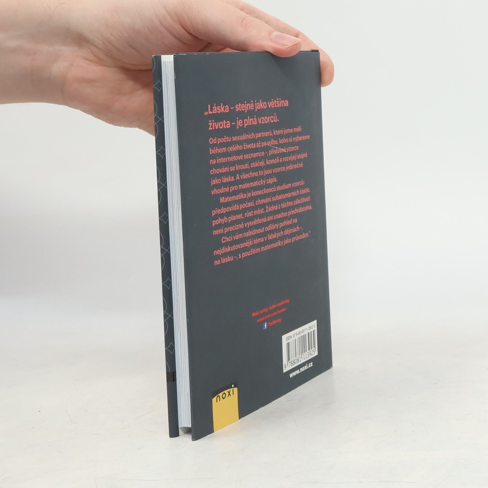 Hannah Fry Matematika lásky . Vzorce, důkazy a hledání té správné rovnice