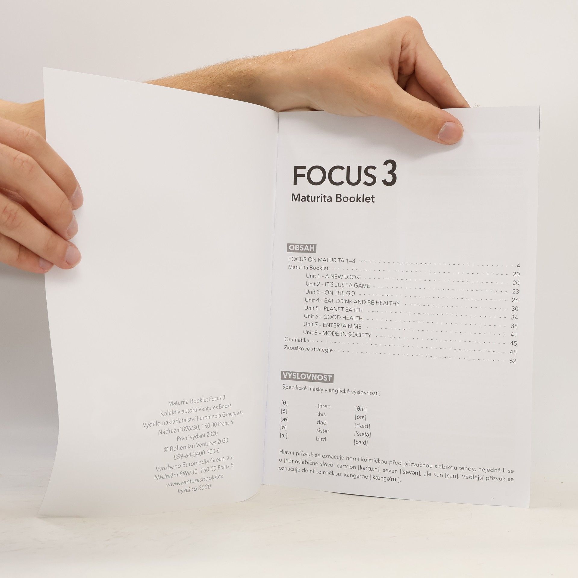 Collectif d'auteurs Focus 3. Maturita Booklet