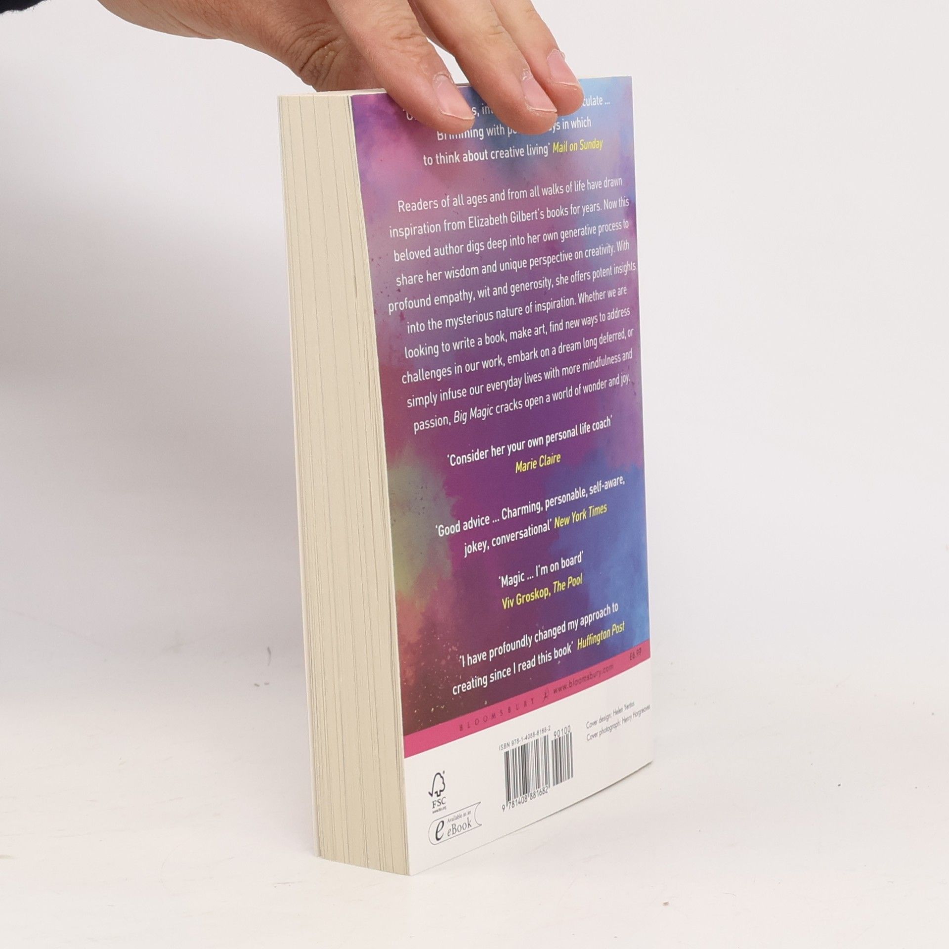 Elizabeth Gilbert Big magic : creative living beyond fear
