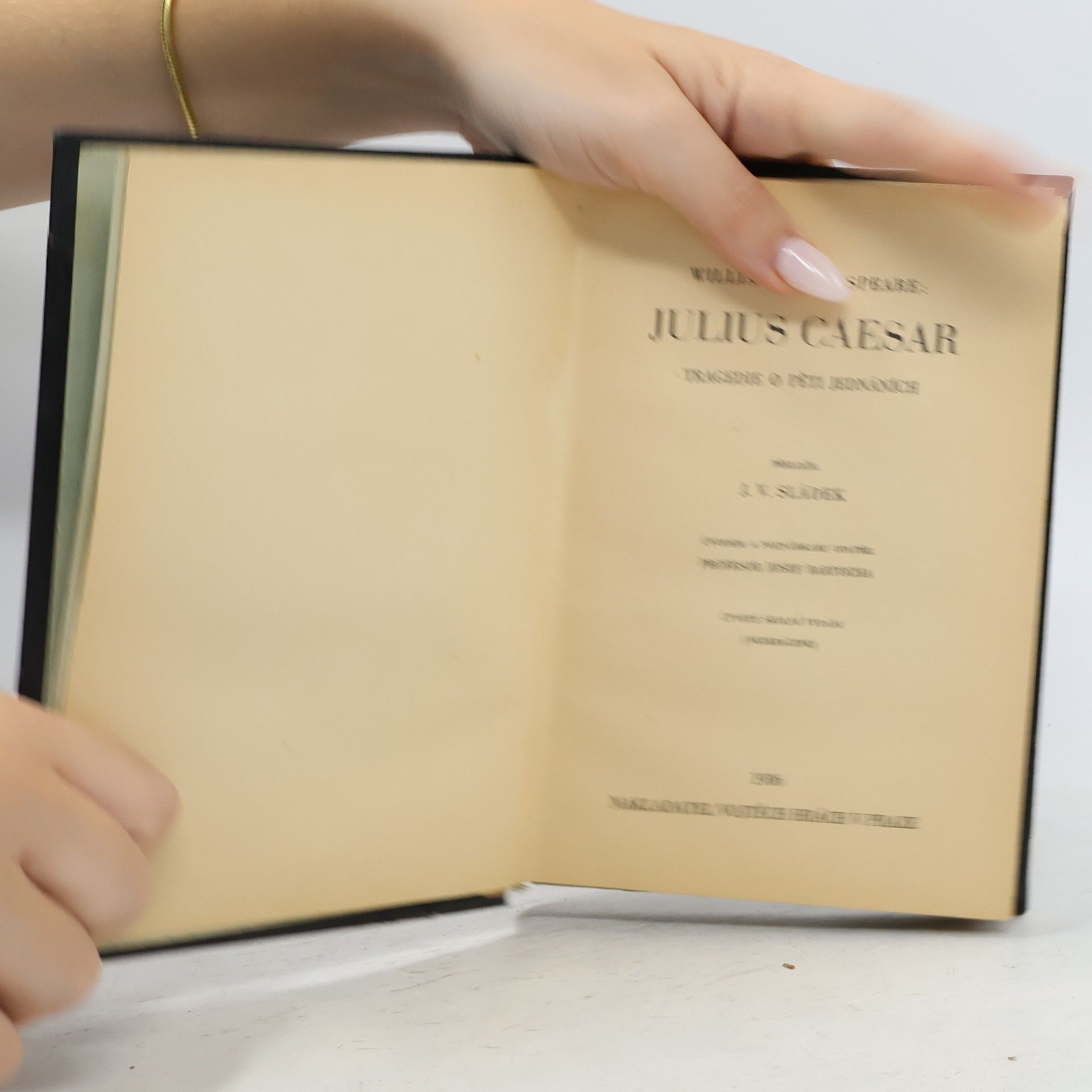 William Shakespeare Julius Caesar: Tragedie o pěti jednáních