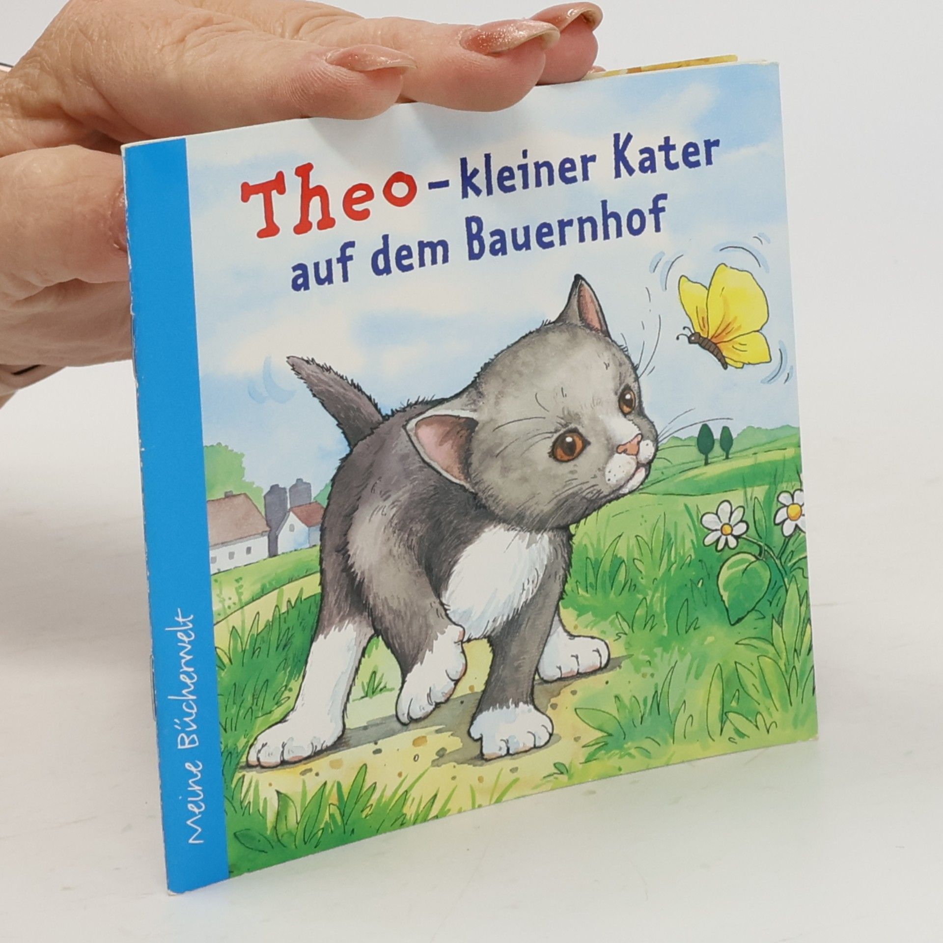 Frauke Nahrgang Theo-kleiner Kater auf dem Bauernhof