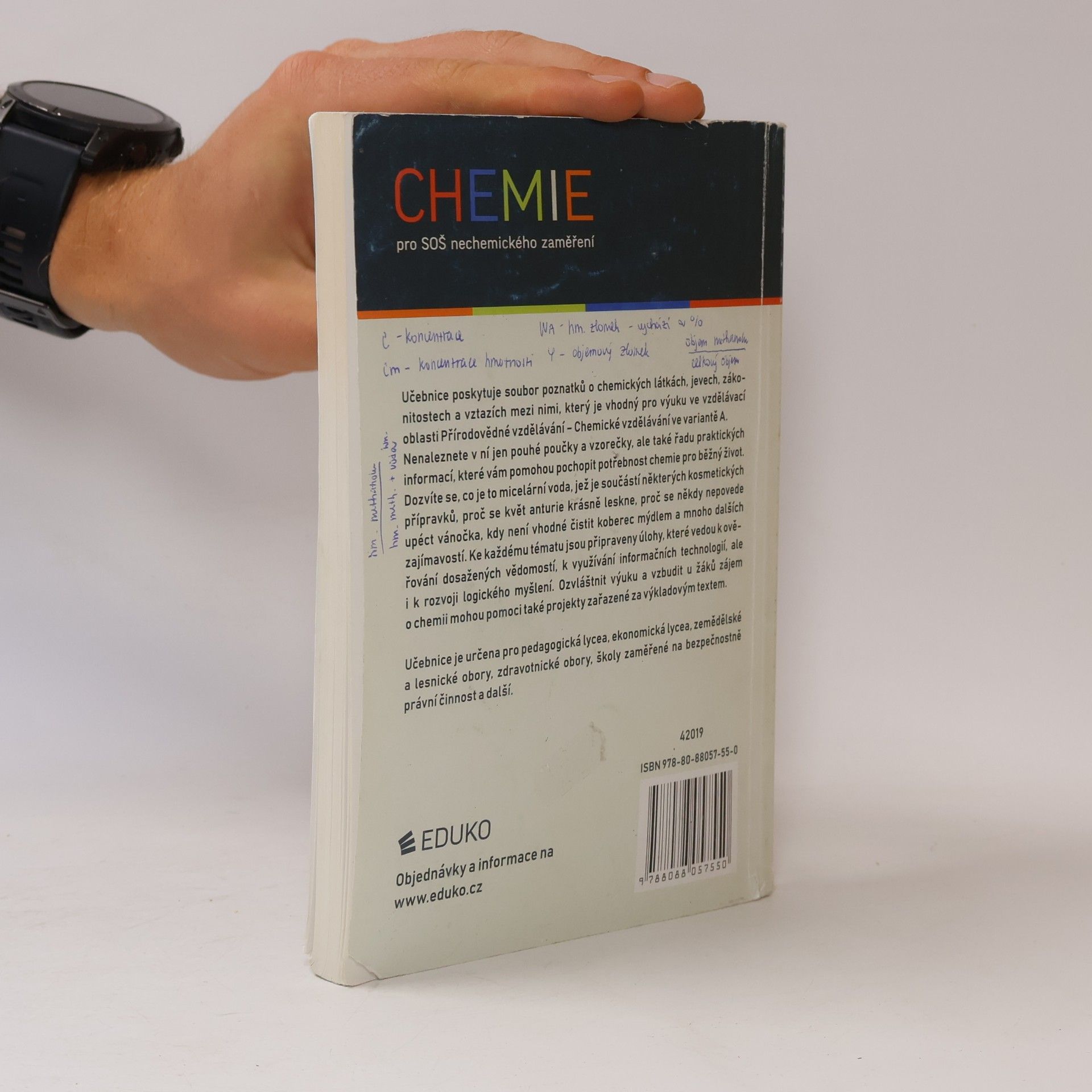 Martin Adamec Chemie pro SOŠ nechemického zaměření
