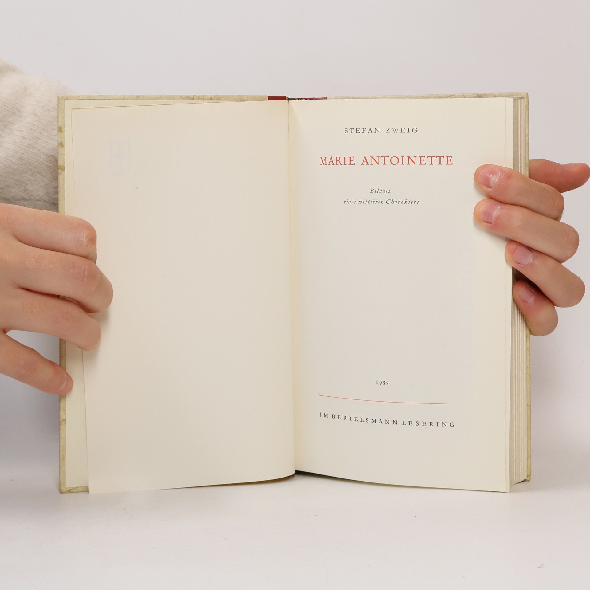 Stefan Zweig Marie Antoinette