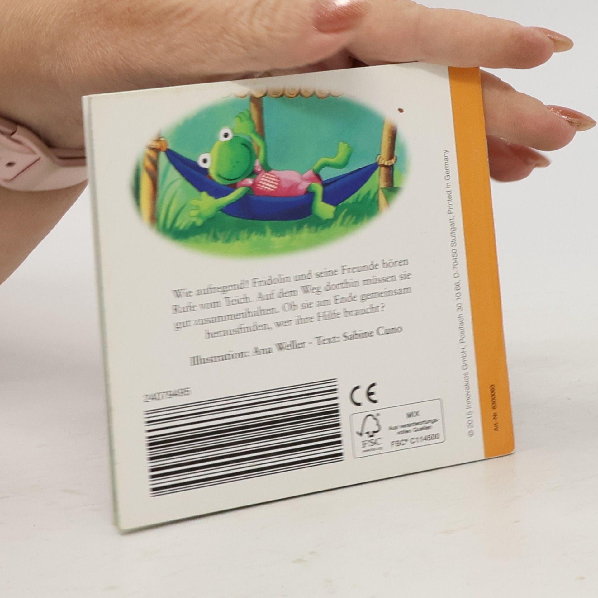 Various authors Ein abenteuerlicher Ausflug mit Fridolin Frosch