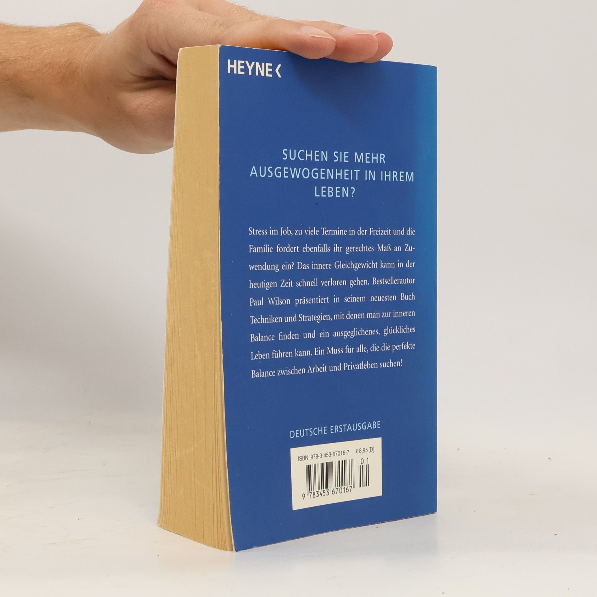 Paul Wilson Das große Buch der inneren Balance